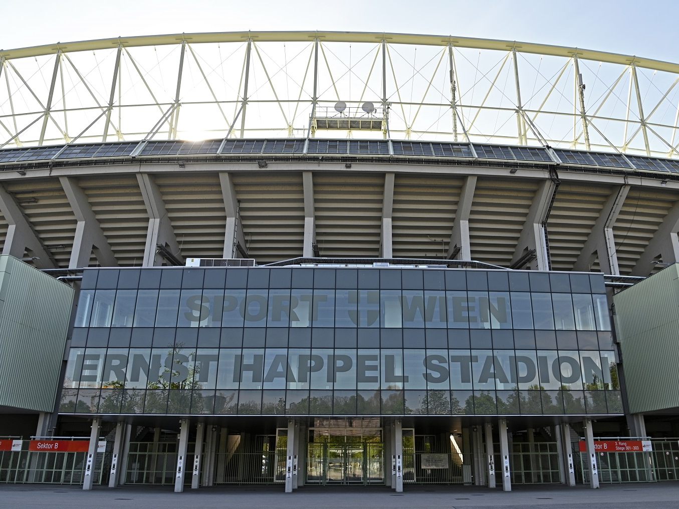 Das Ernst-Happel-Stadion in Wien.