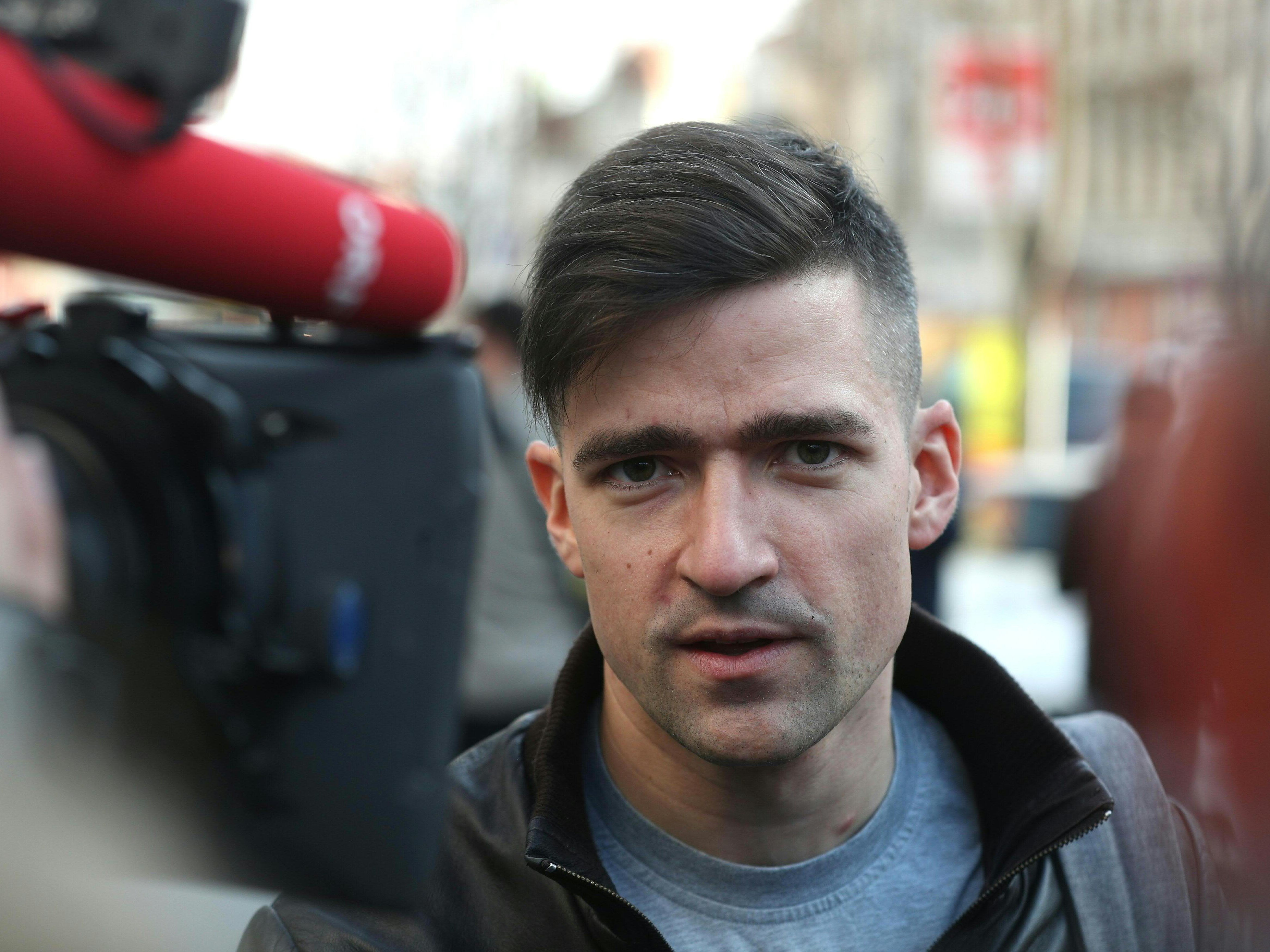 Martin Sellner muss vor Gericht. Martin Sellner muss vor Gericht.