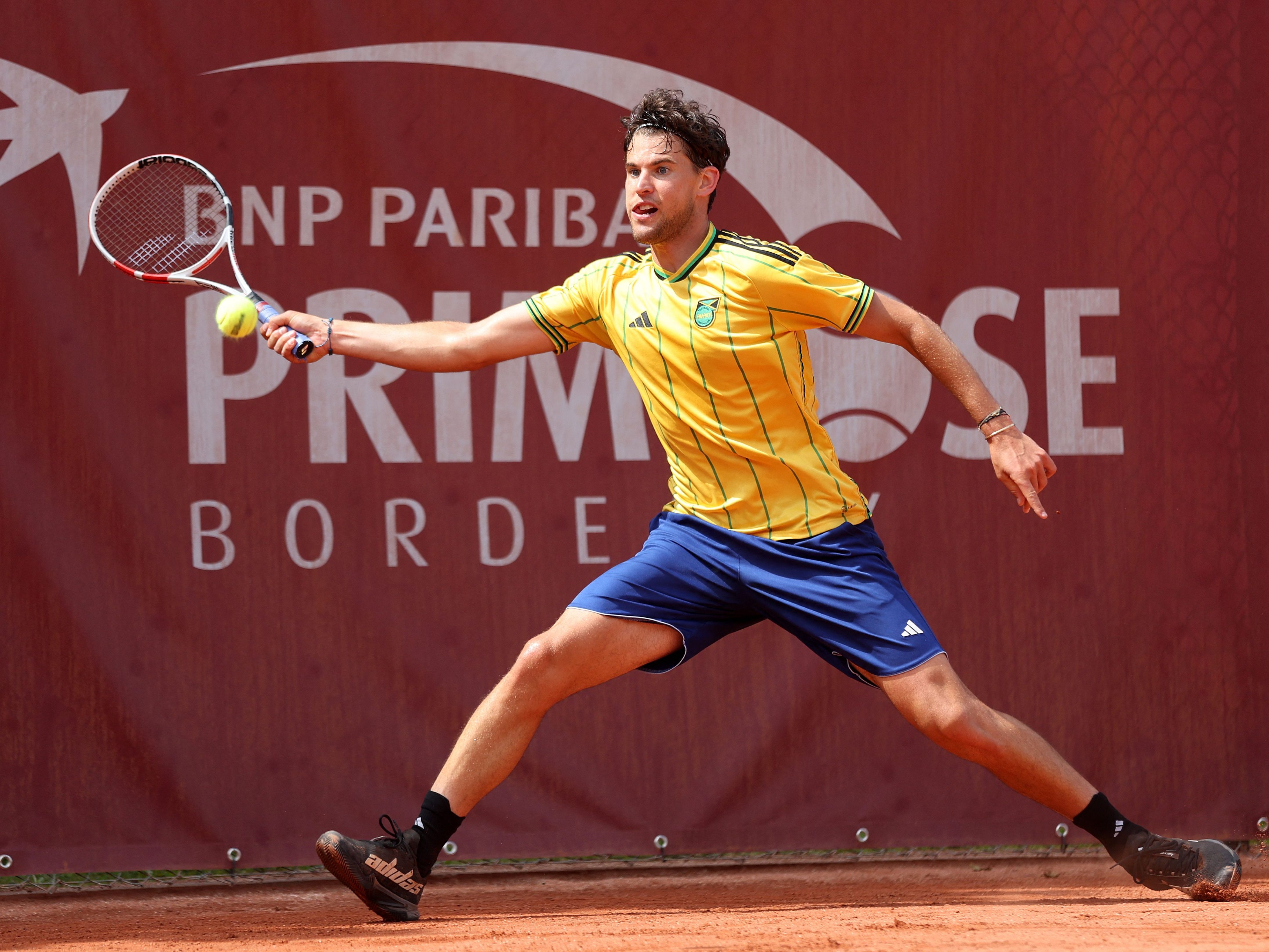 Dominic Thiem ist beim ATP-Challenger in Bordeaux am Start.