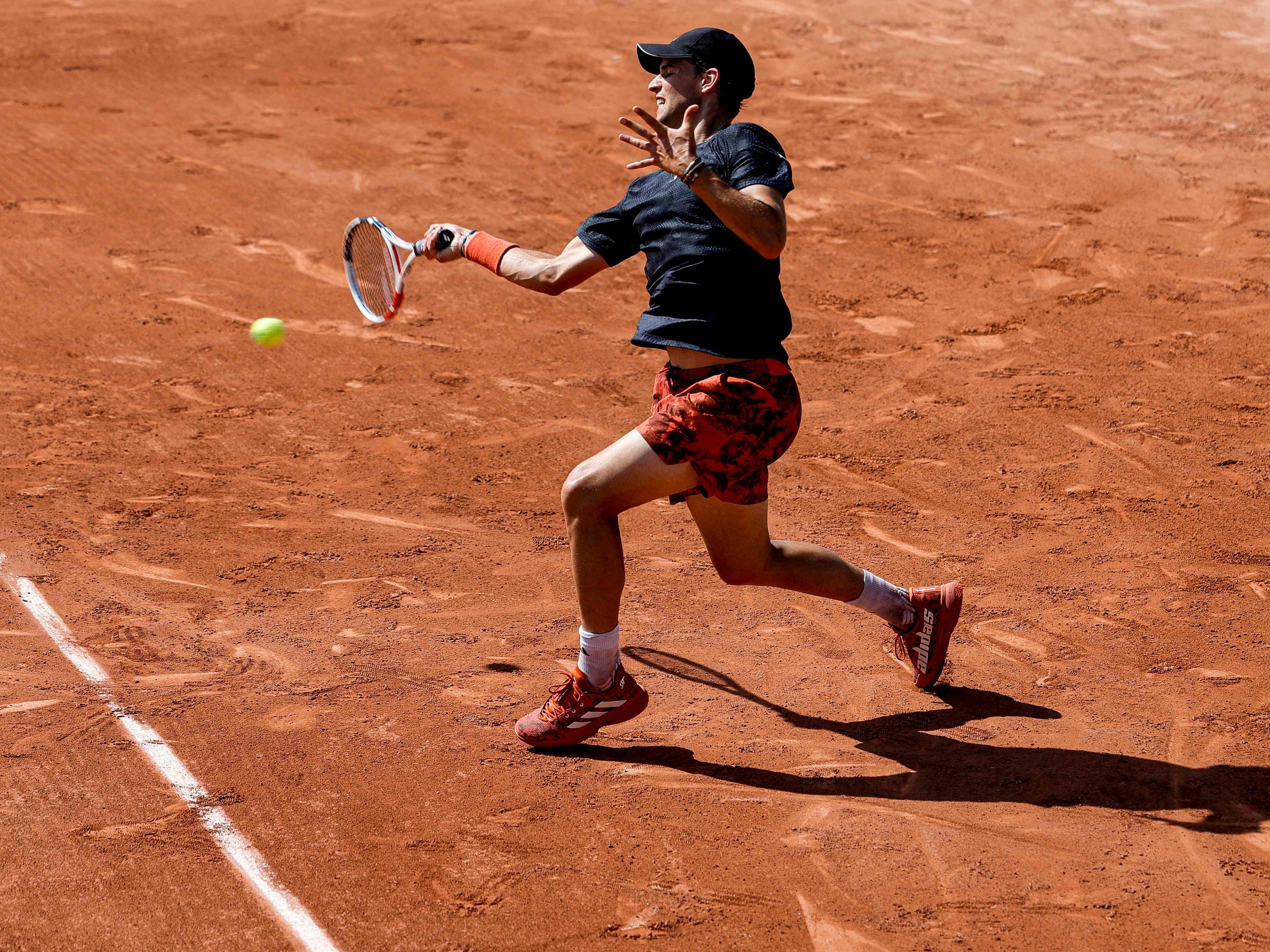 Thiem kassierte Niederlage gegen Cachin. Thiem kassierte Niederlage gegen Cachin.