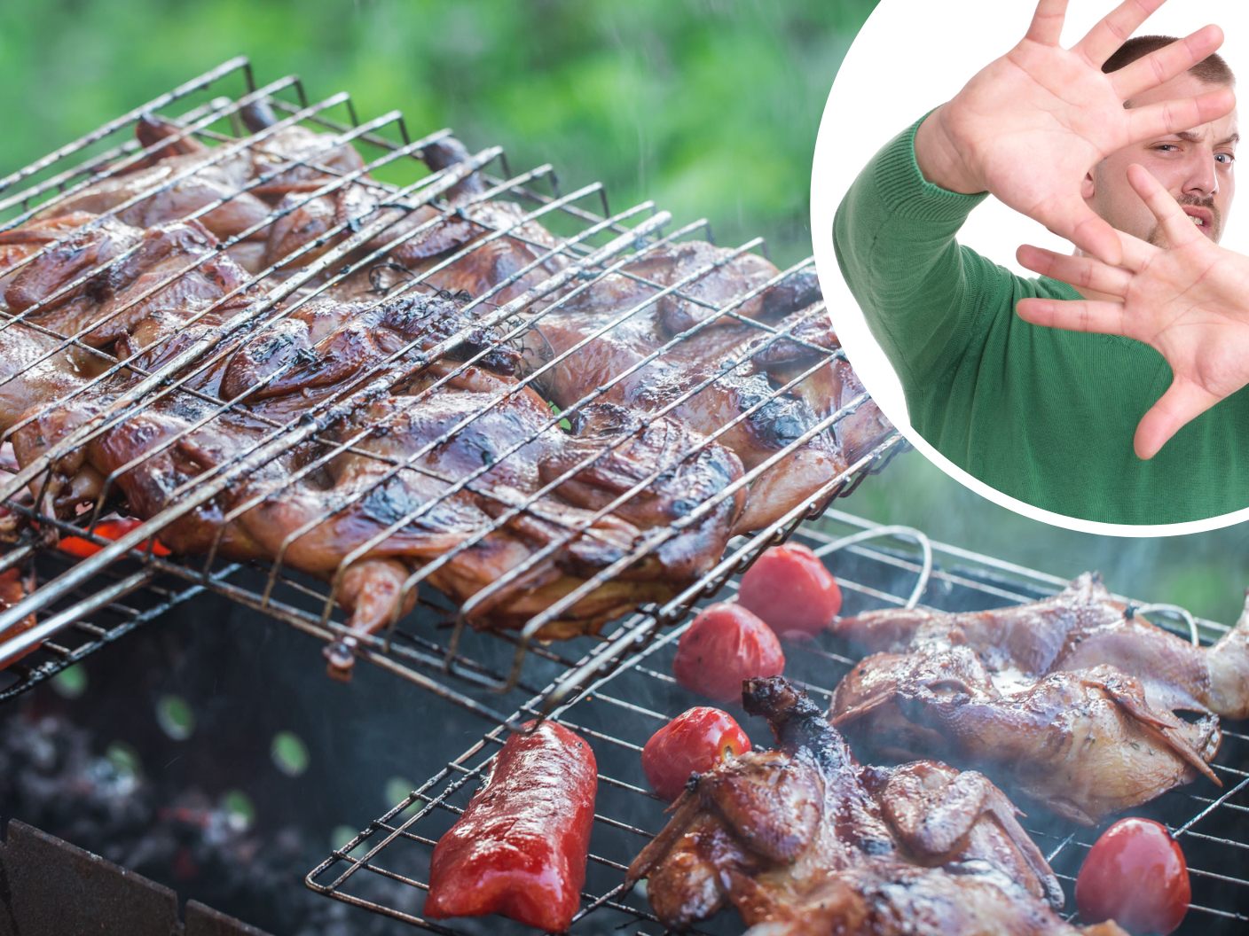 Beim Testen von Grillfleisch gab es zweimal grobe Beanstandungen.