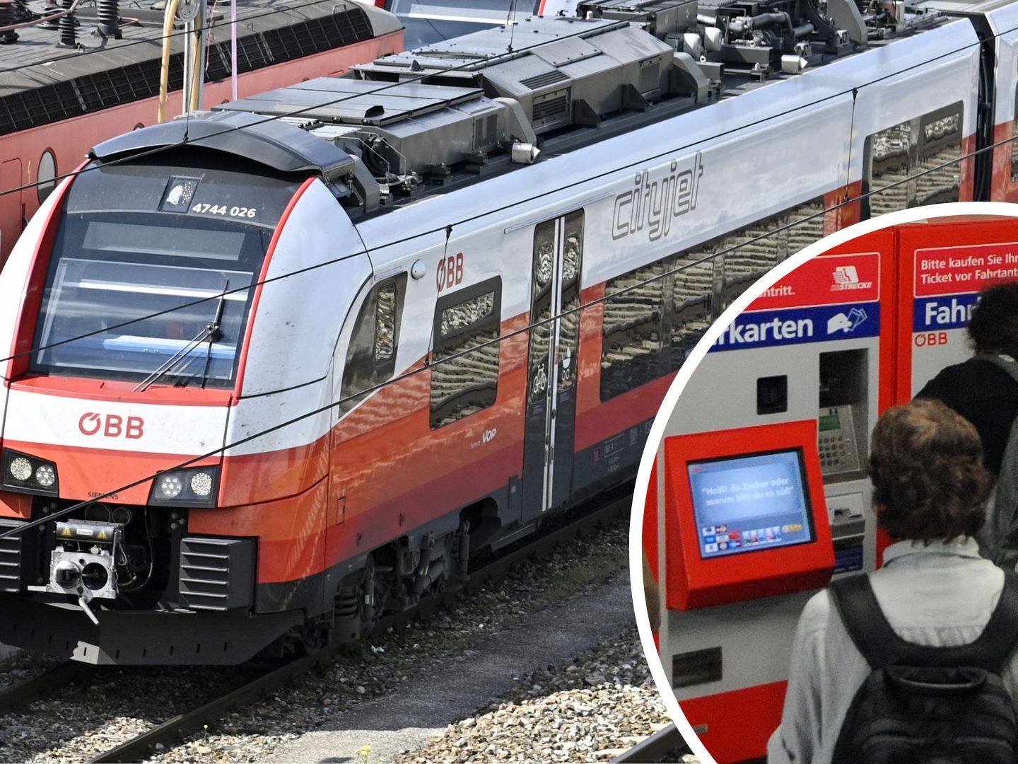 Preiserhöhung bei ÖBB-Tickets.