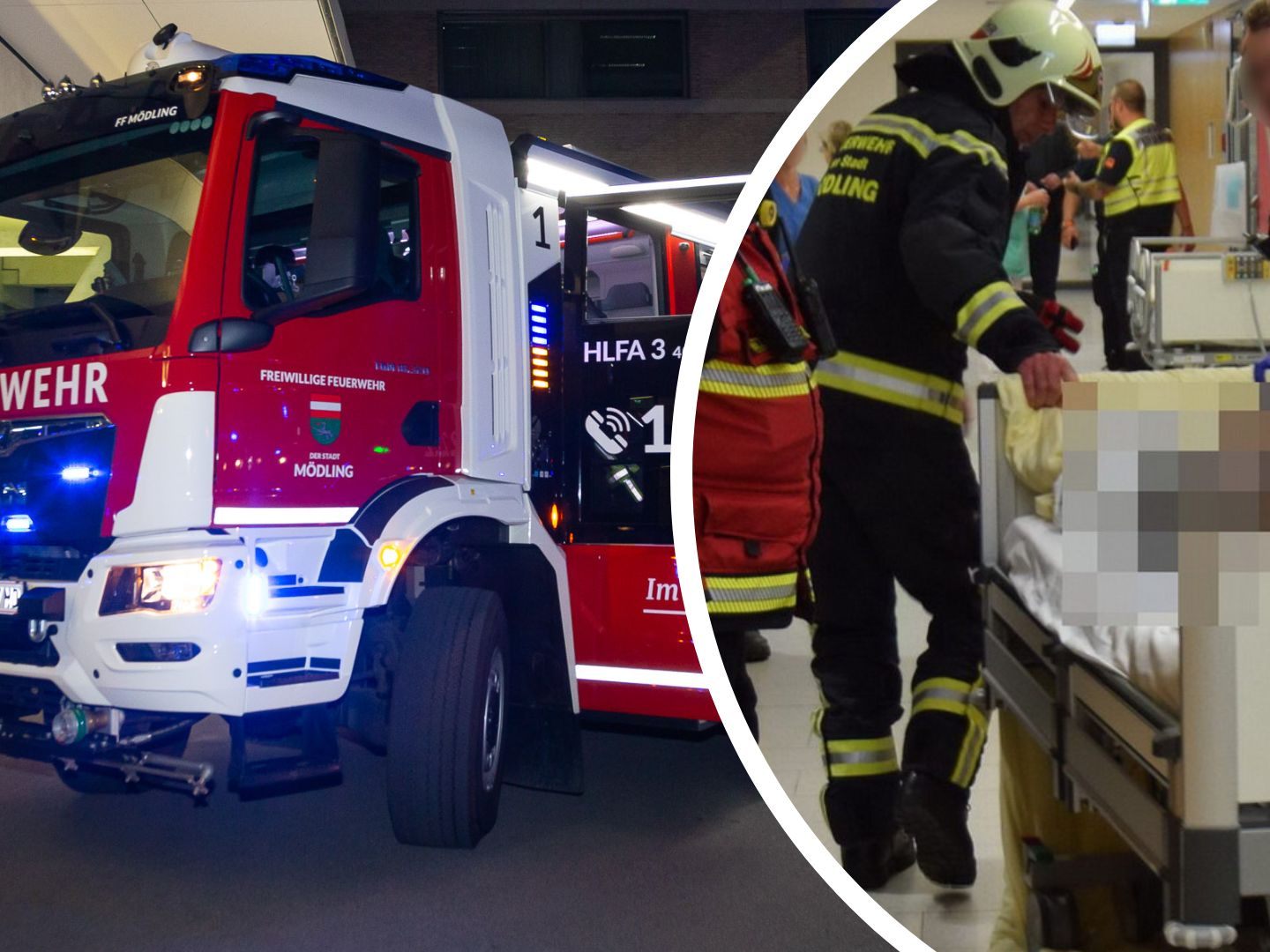 Feuerwehr und Rettung standen im Großeinsatz.