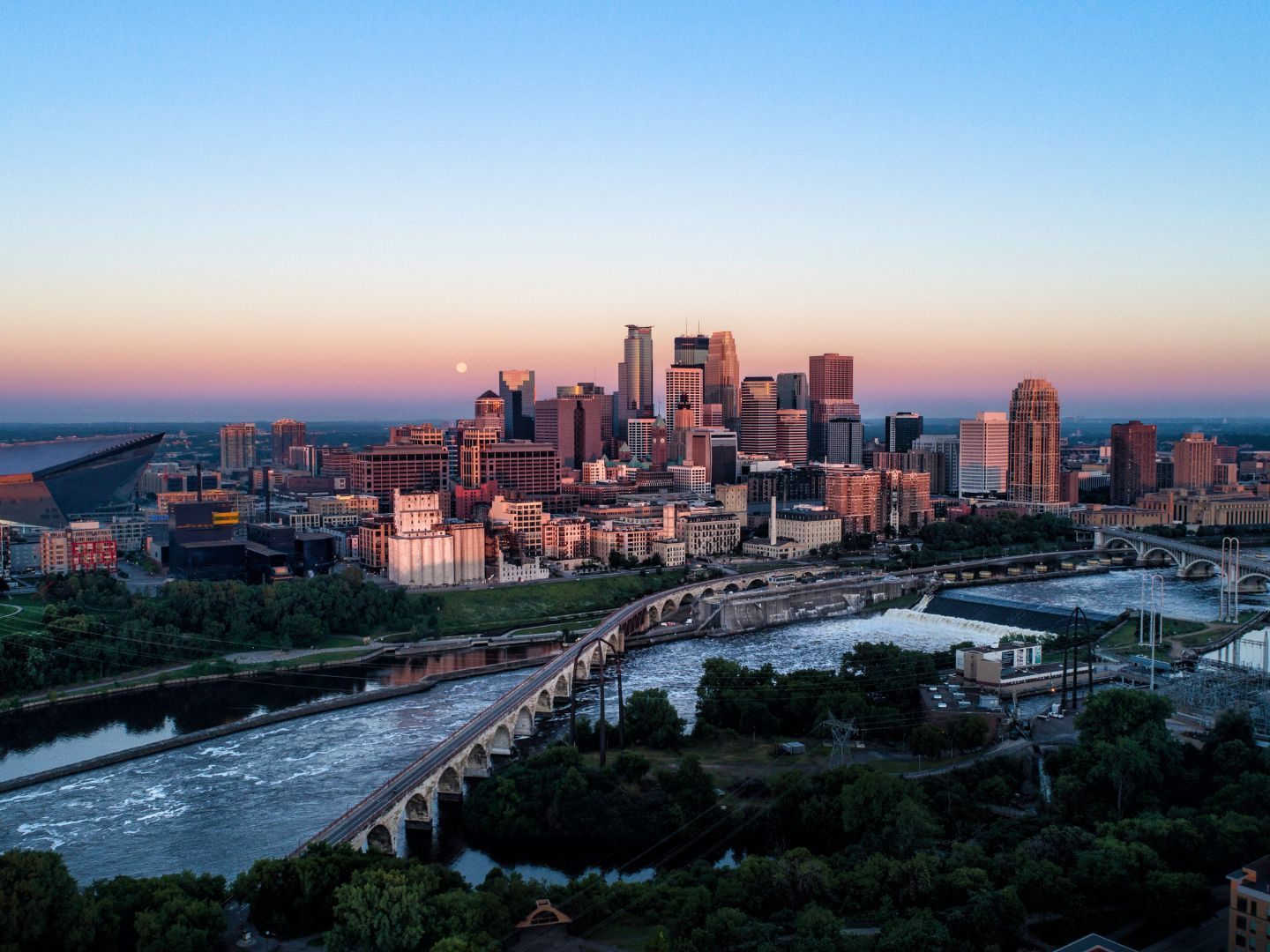 Im Bild: Minneapolis in den USA. Im Bild: Minneapolis in den USA.