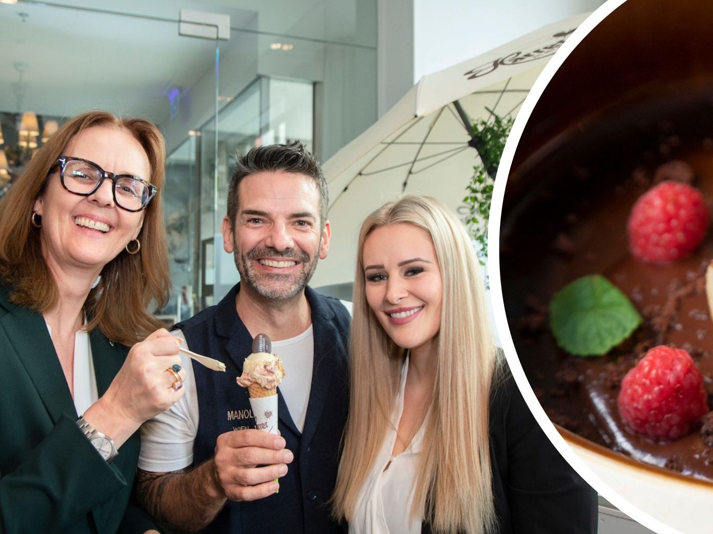 Im Steigenberger Hotel Herrenhof verkosteten Promis die Eisspezialitäten der diesjährigen Saison.