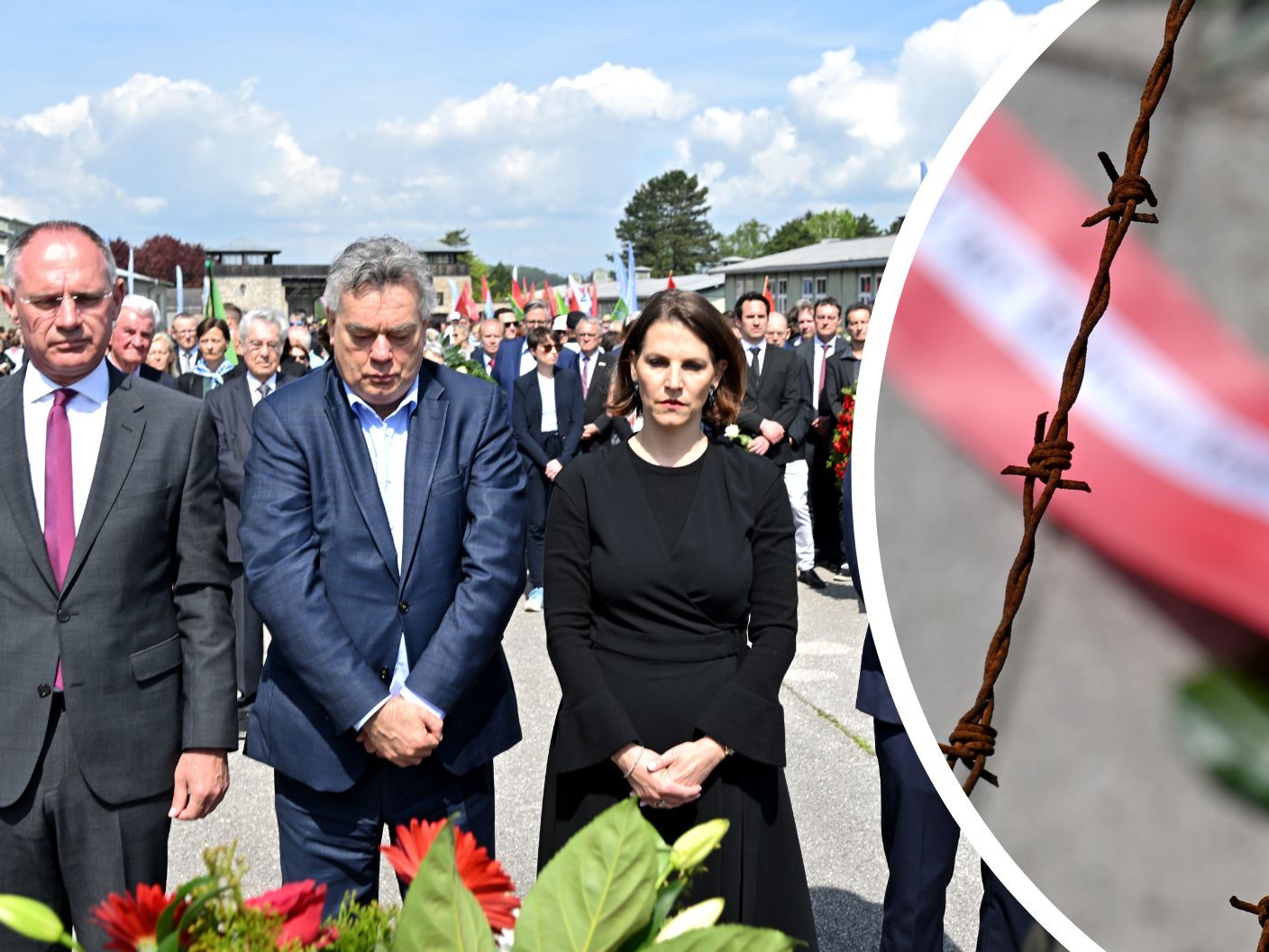Am Sonntag fand die internationale Feier zum Gedenken an die Befreiung des Konzentrationslagers Mauthausen statt. Am Sonntag fand die internationale Feier zum Gedenken an die Befreiung des Konzentrationslagers Mauthausen statt.