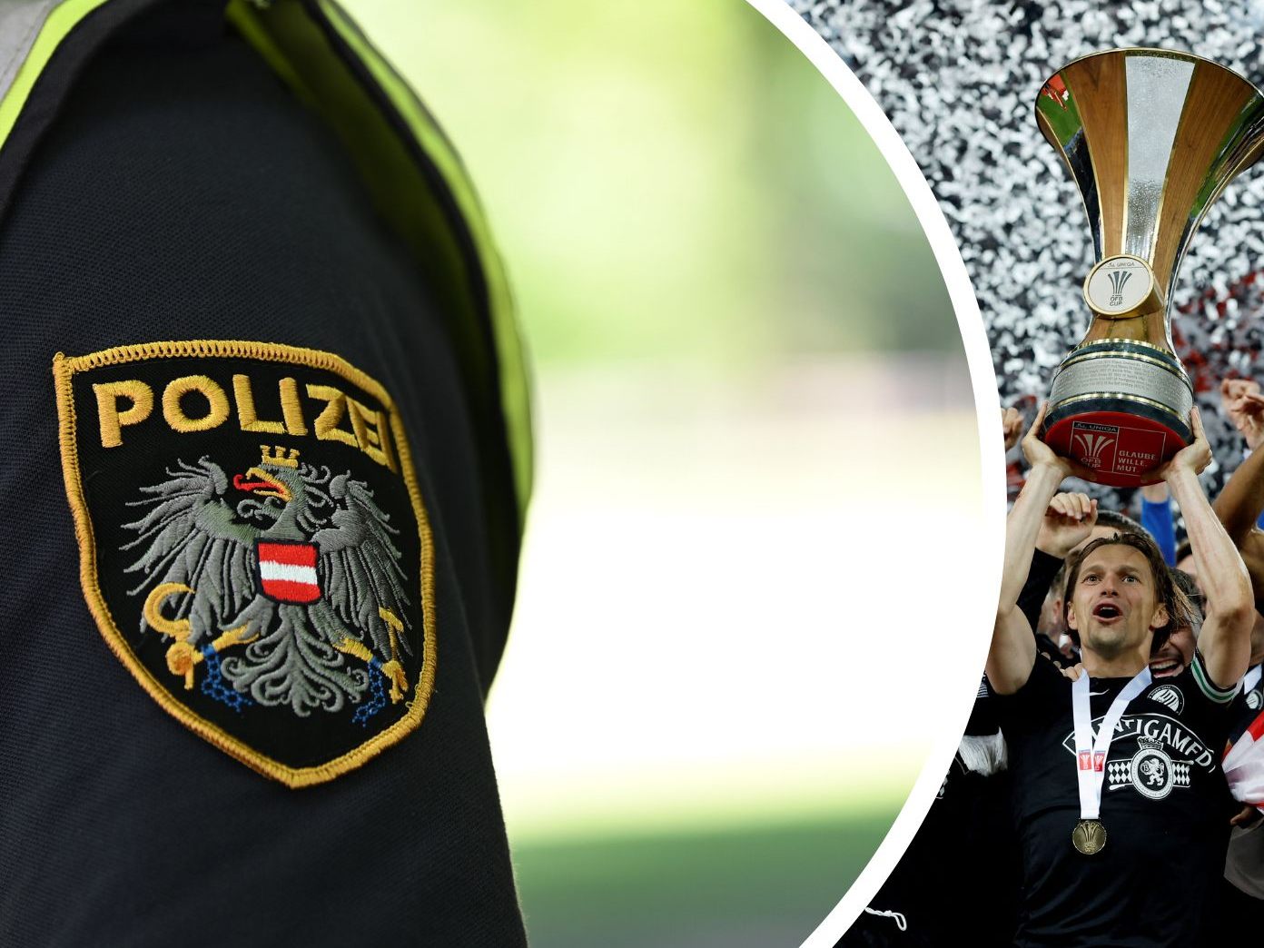 Beim ÖFB-Cupfinale waren über 1.000 Polizisten im Einsatz. Beim ÖFB-Cupfinale waren über 1.000 Polizisten im Einsatz.
