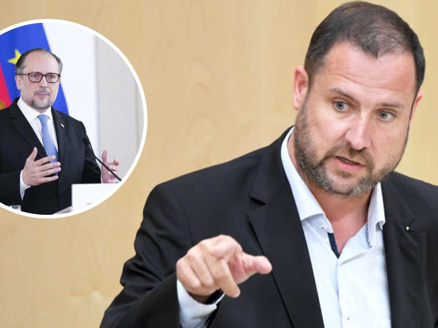 Die FPÖ will Schallenberg nicht als Außenminister. Die FPÖ will Schallenberg nicht als Außenminister.