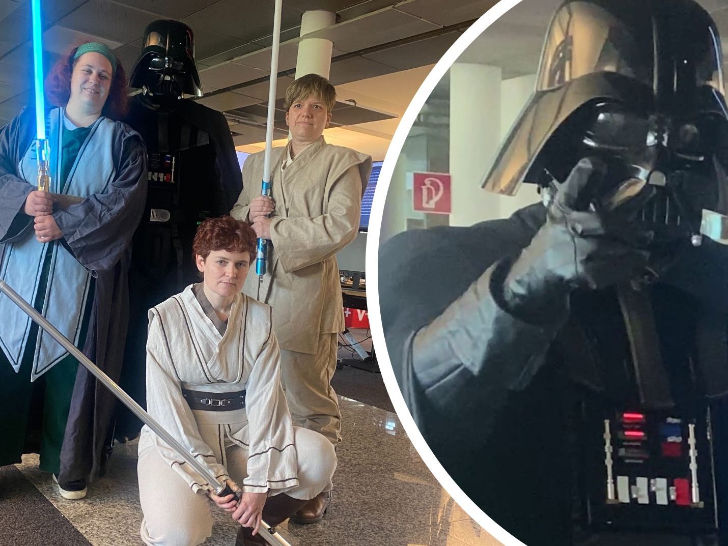 Cosplay Alpin wünscht Happy Star-Wars-Day. Cosplay Alpin wünscht Happy Star-Wars-Day.