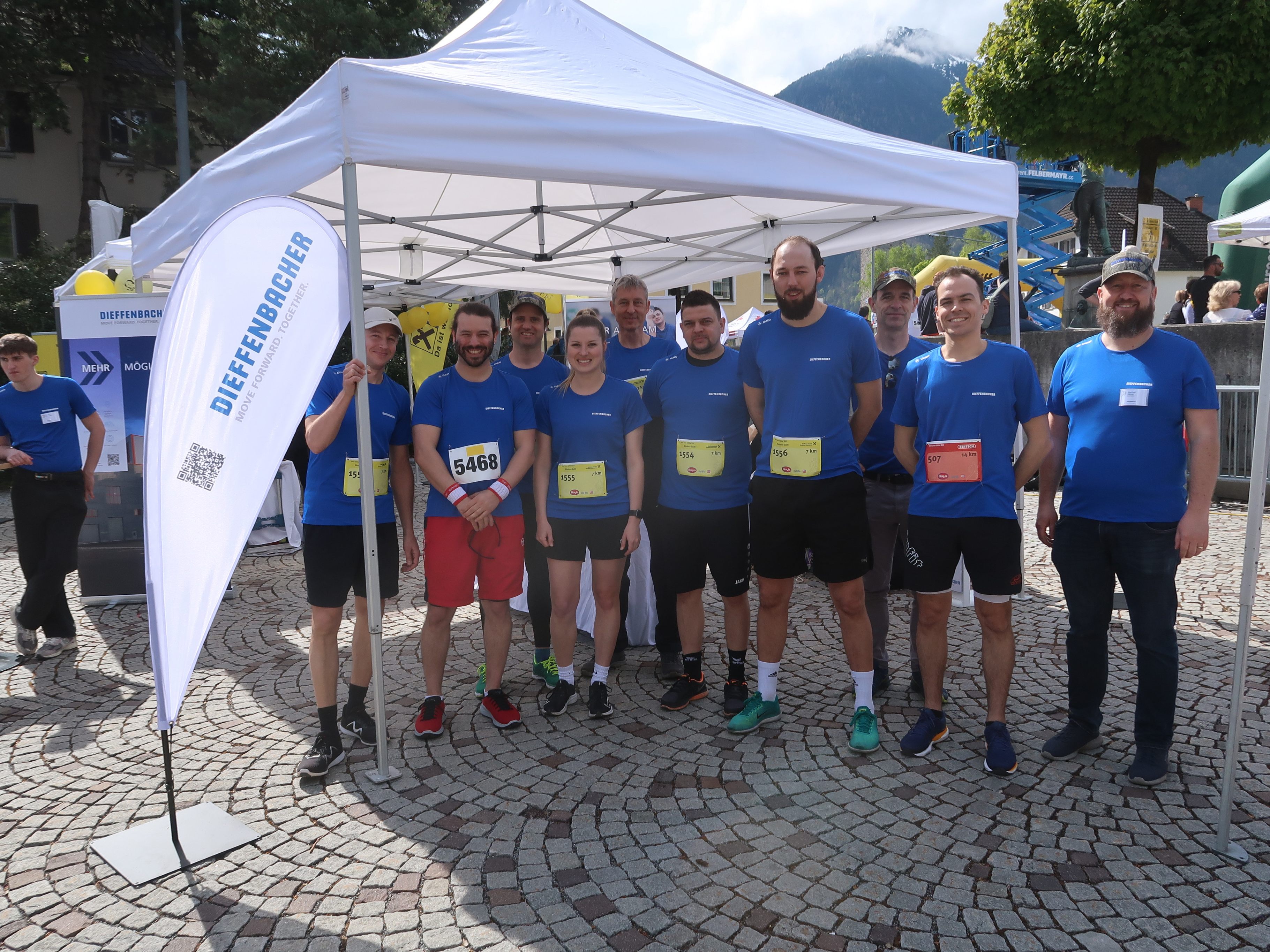 Das Dieffenbacher Energy Team bei "Bludenz läuft" Das Dieffenbacher Energy Team bei "Bludenz läuft"