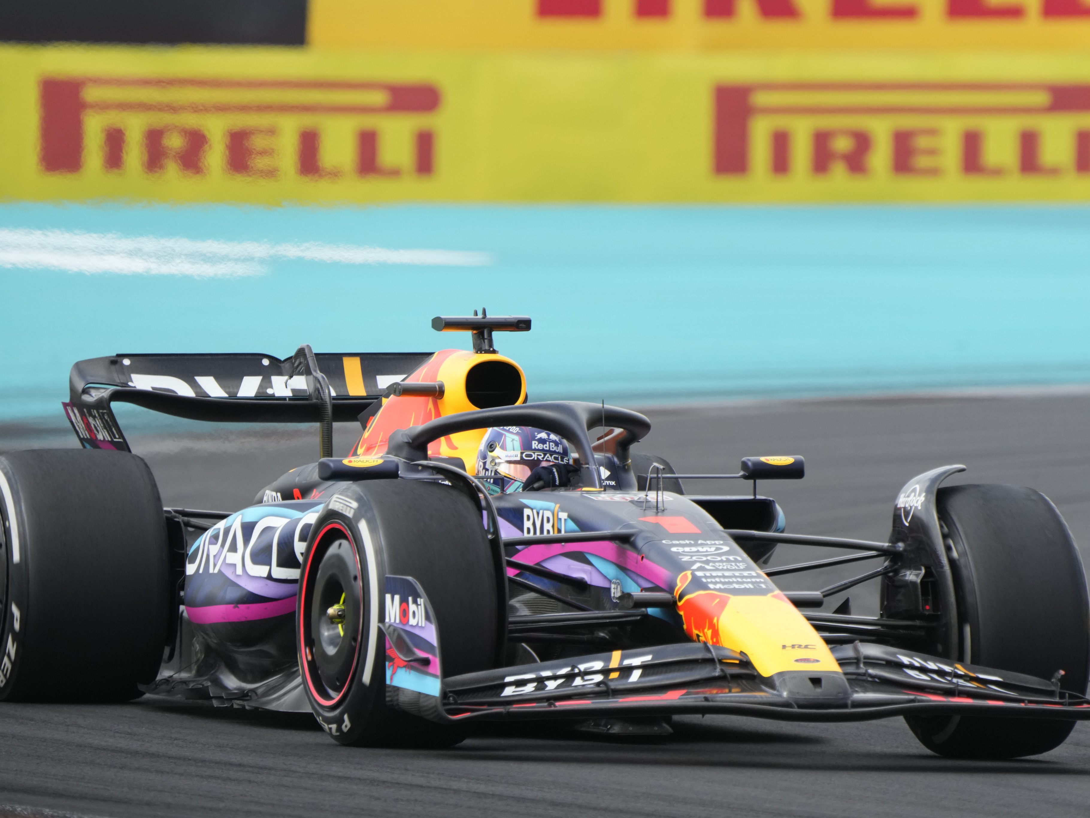 Max Verstappen wer beim GP von Miami eine Klasse für sich. Max Verstappen wer beim GP von Miami eine Klasse für sich.