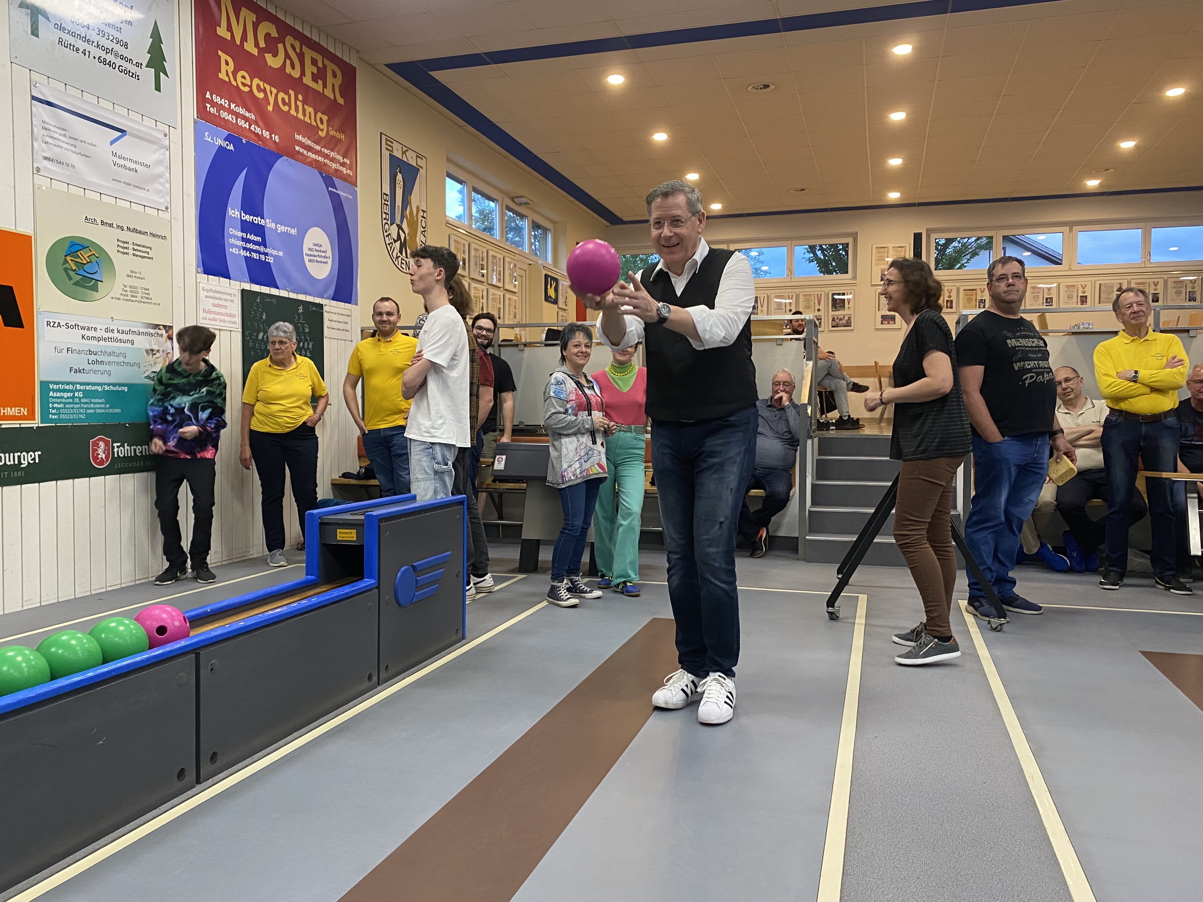 USG Gisingen im Kegelcenter in Koblach