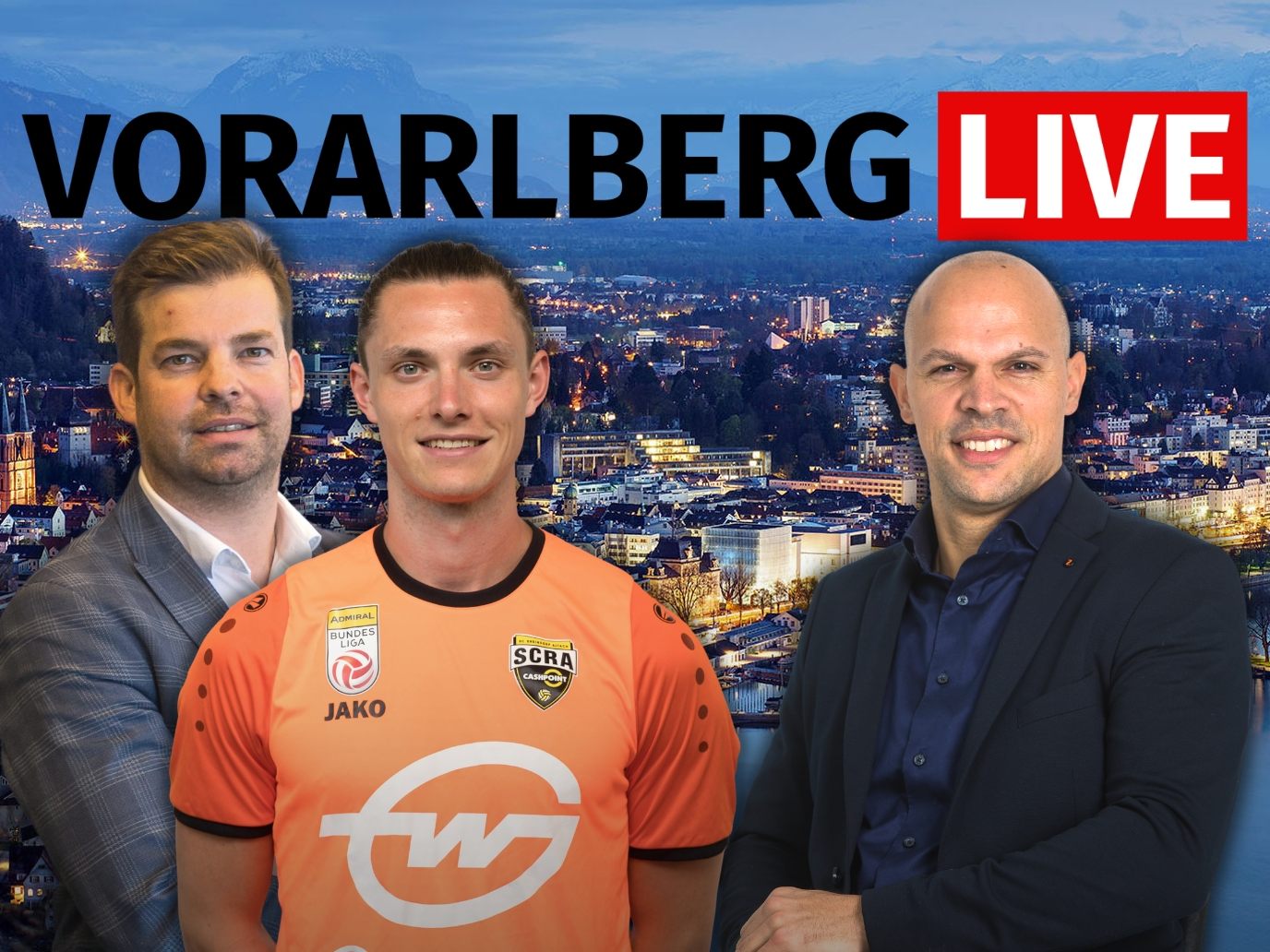 Mathias Burtscher und Tino Casali sind am Montag zu Gast bei "Vorarlberg LIVE". Mathias Burtscher und Tino Casali sind am Montag zu Gast bei "Vorarlberg LIVE".