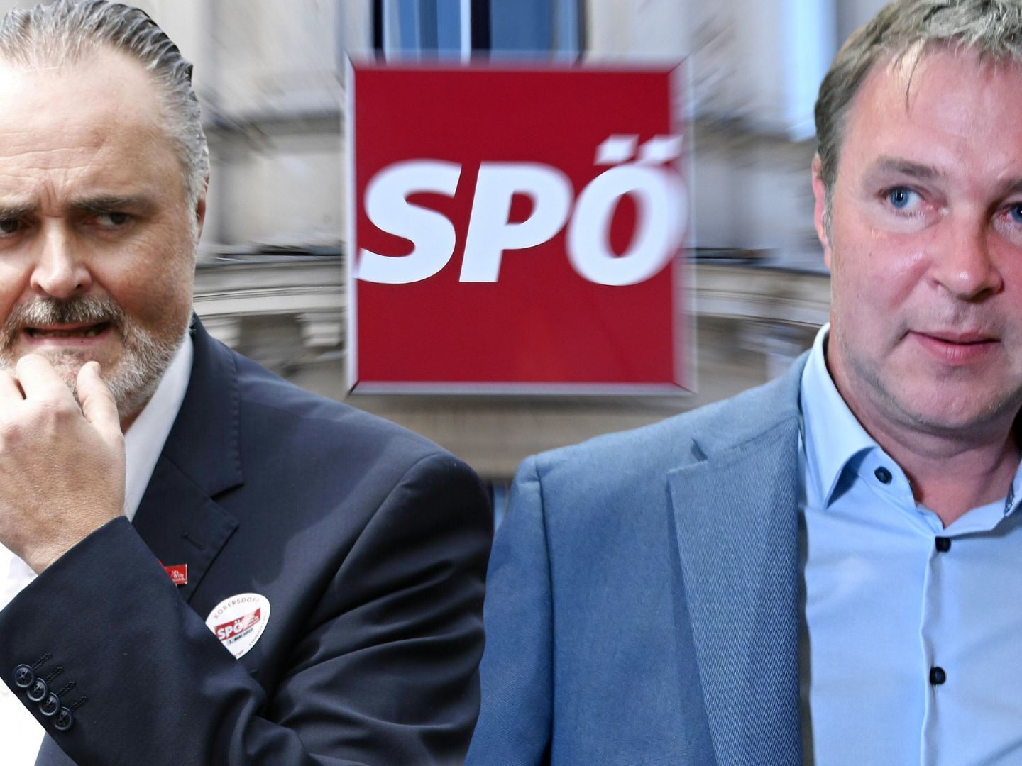 Doskozil und Babler duellieren sich um den SPÖ-Parteivorsitz. Doskozil und Babler duellieren sich um den SPÖ-Parteivorsitz.