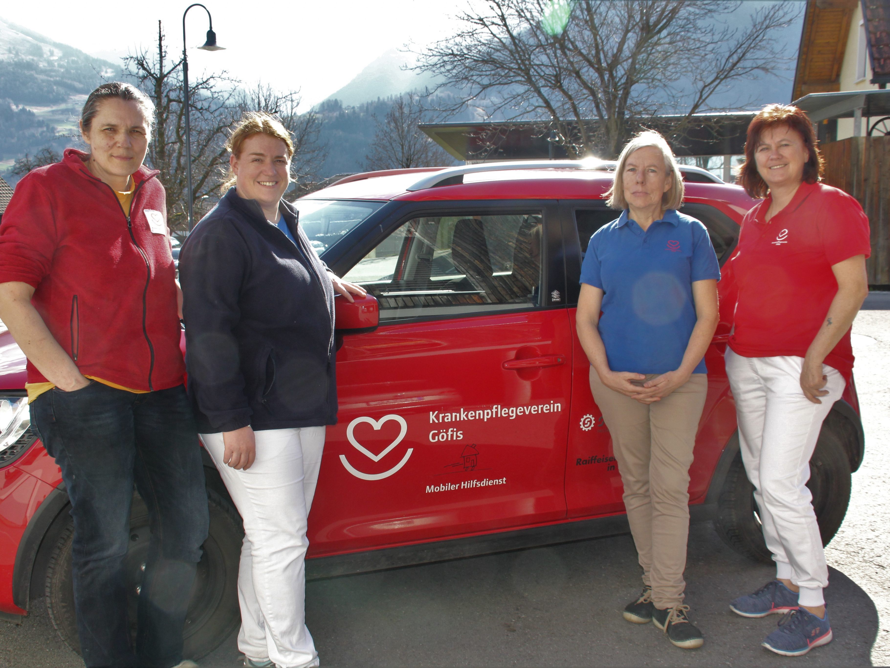Das Team des Göfner Krankenpflegeverein feiert in diesem Jahr großes Jubiläum