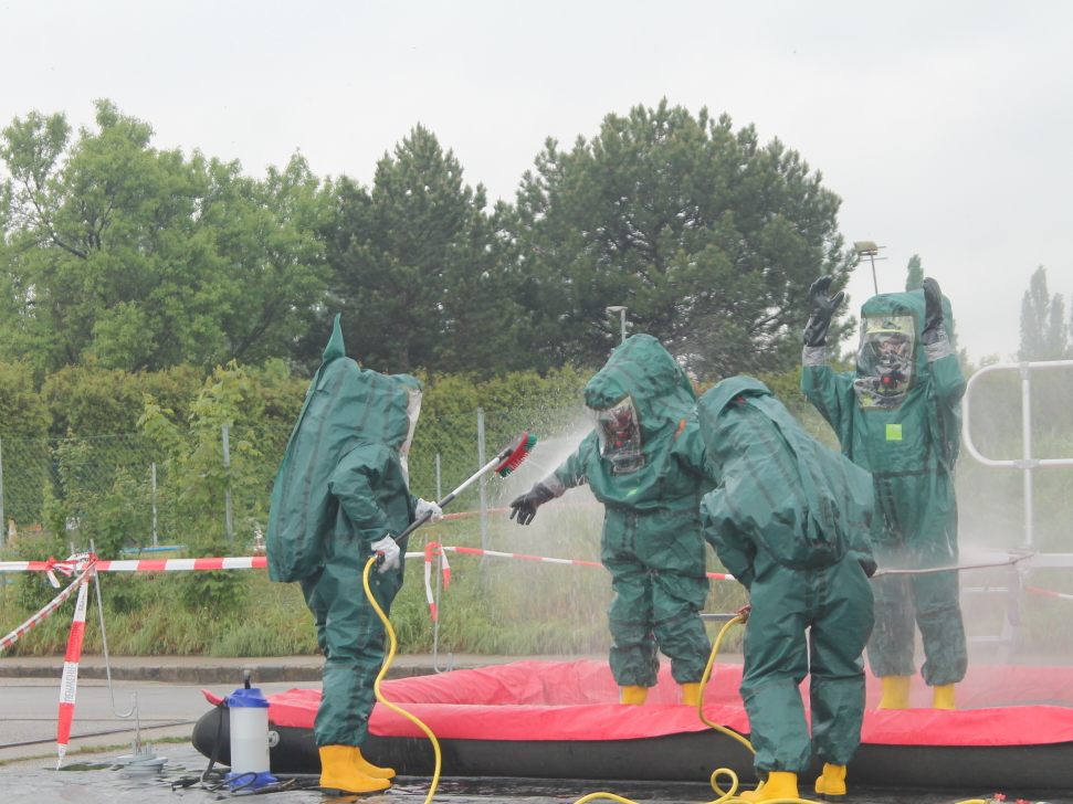 Die Freiwillige Feuerwehr Wiener Neustadt hatte ein Übungswochenende.