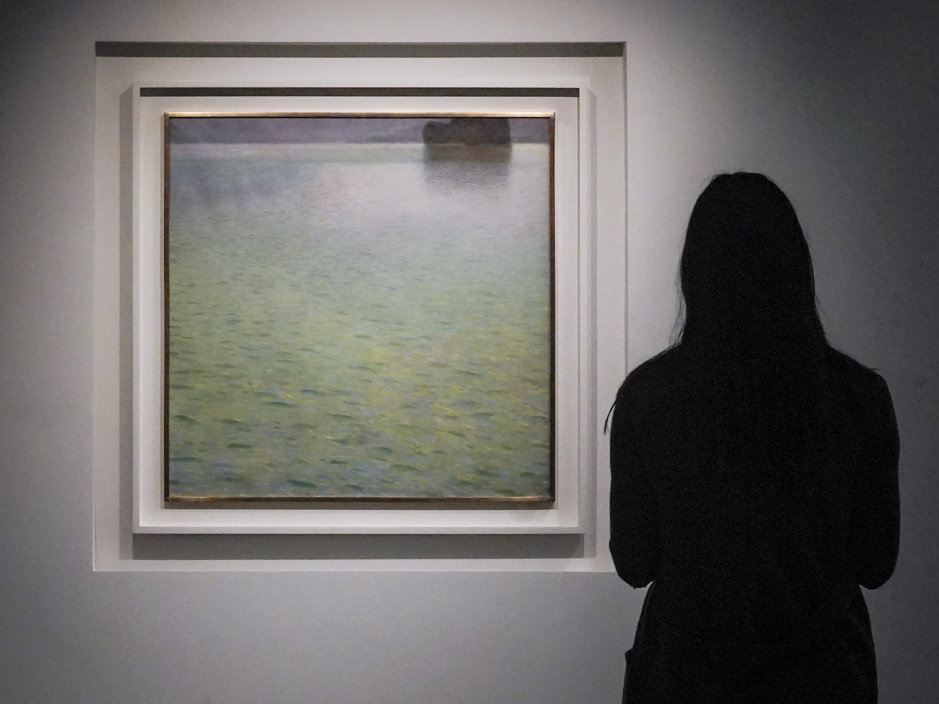 Gustav Klimts "Insel im Attersee" wurde in New York für 53,2 Millionen Dollar versteigert.