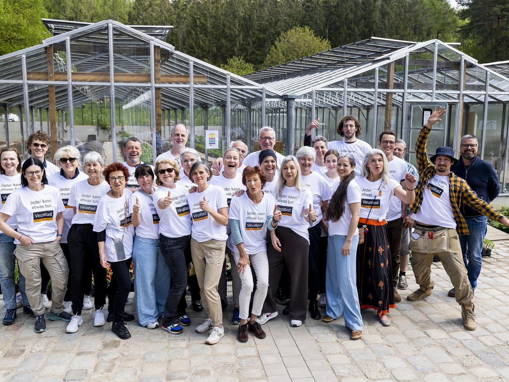 Die VinziRast am Land wurde feierlich eröffnet.