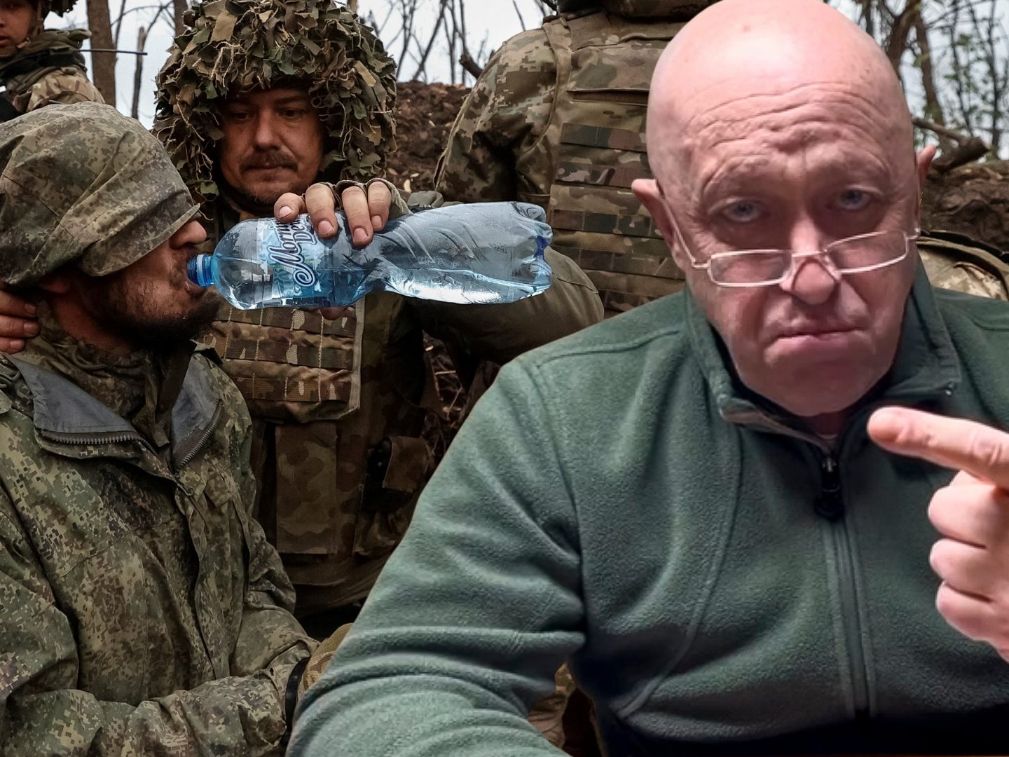 Prigoschin hat angeblich angeboten, Positionen der russichen Truppen zu verraten.