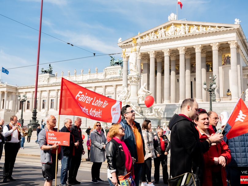 01052023 Kundgebung der SPOE zum 1. Mai - Tag der Arbeit