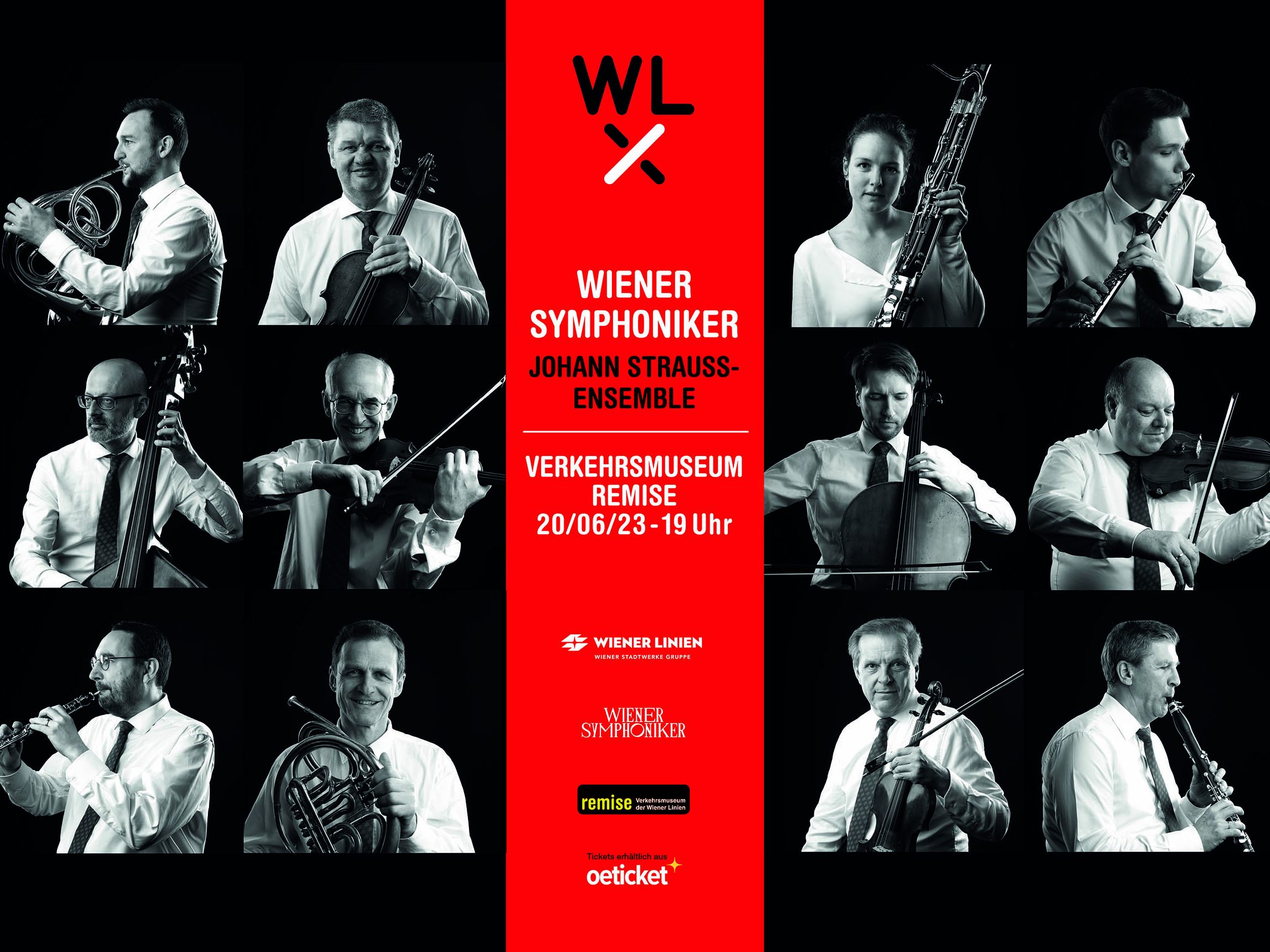 Die Wiener Symphoniker kommen ins Verkehrsmuseum. Die Wiener Symphoniker kommen ins Verkehrsmuseum.