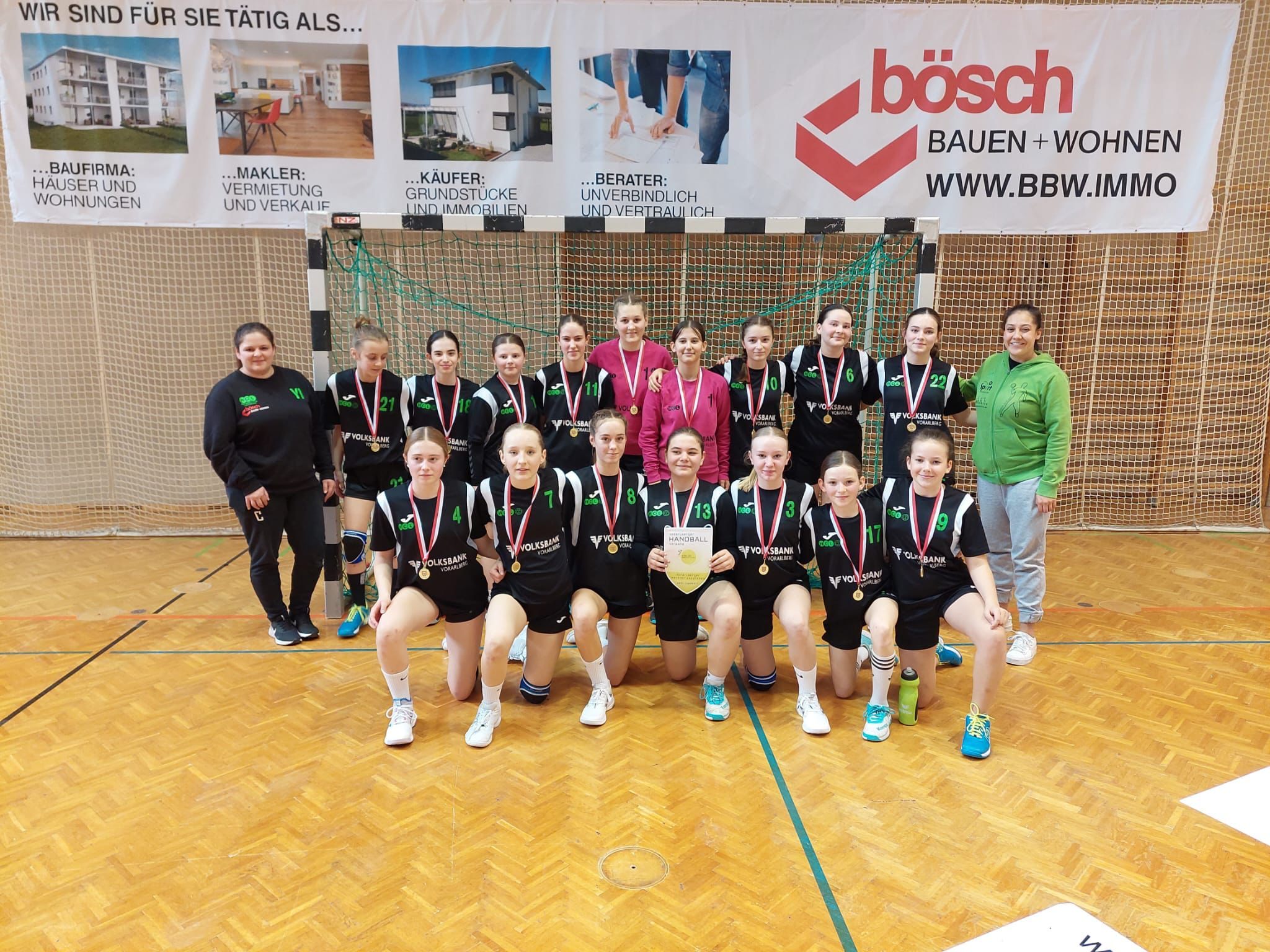 Die wu13 des HC Lustenau sind Landesmeister Die wu13 des HC Lustenau sind Landesmeister