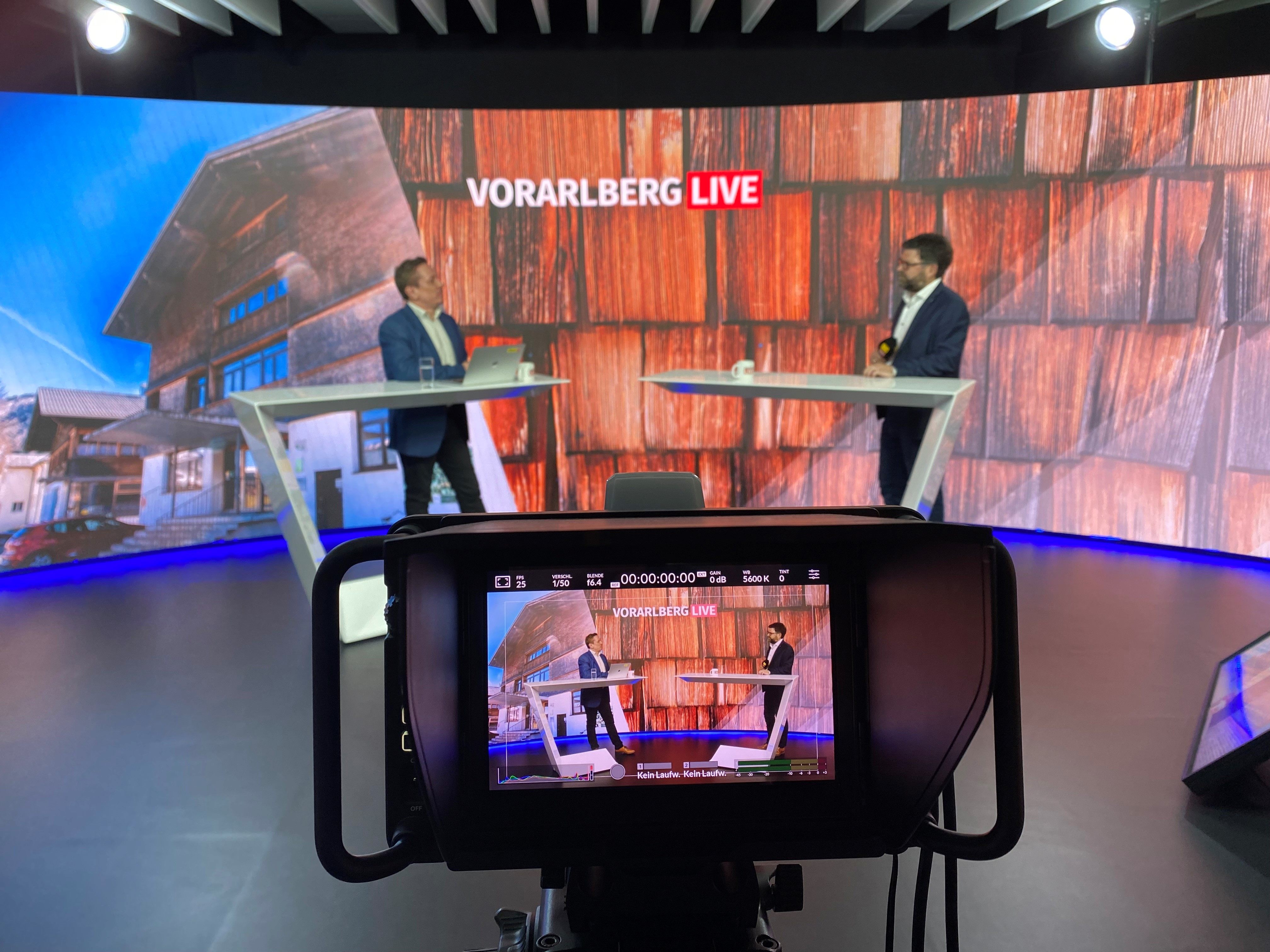 Gerhard Beer bei "Vorarlberg LIVE".