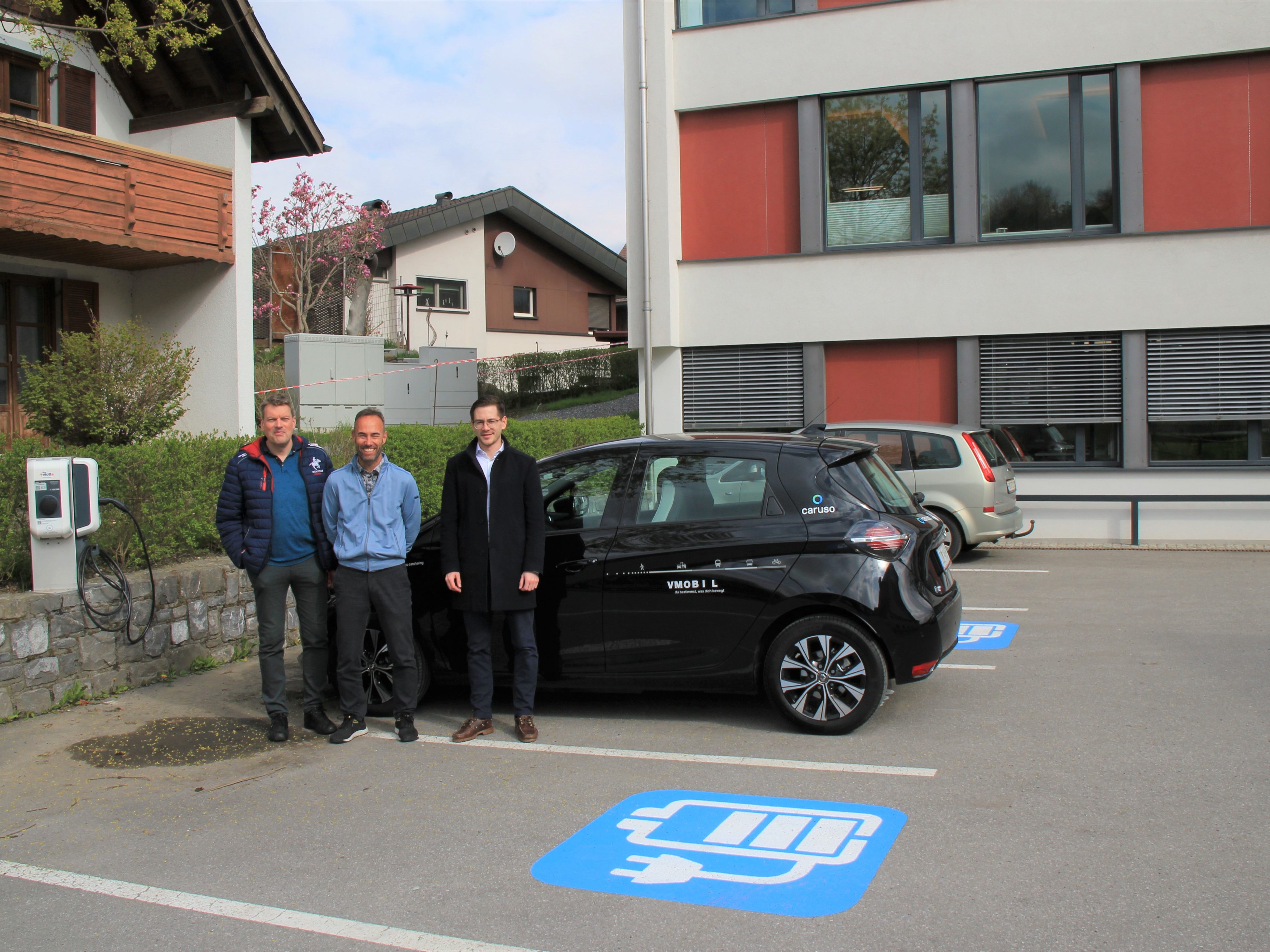 Eröffnung caruso carsharing Standort Schlins Eröffnung caruso carsharing Standort Schlins