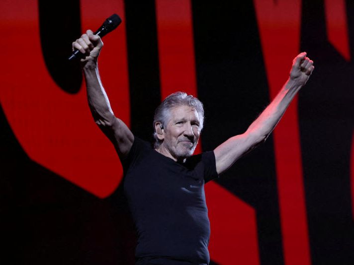 Pink-Floyd-Mitbegründer Roger Waters weißt die Vorwürfe von Volksverhetzung von sich.