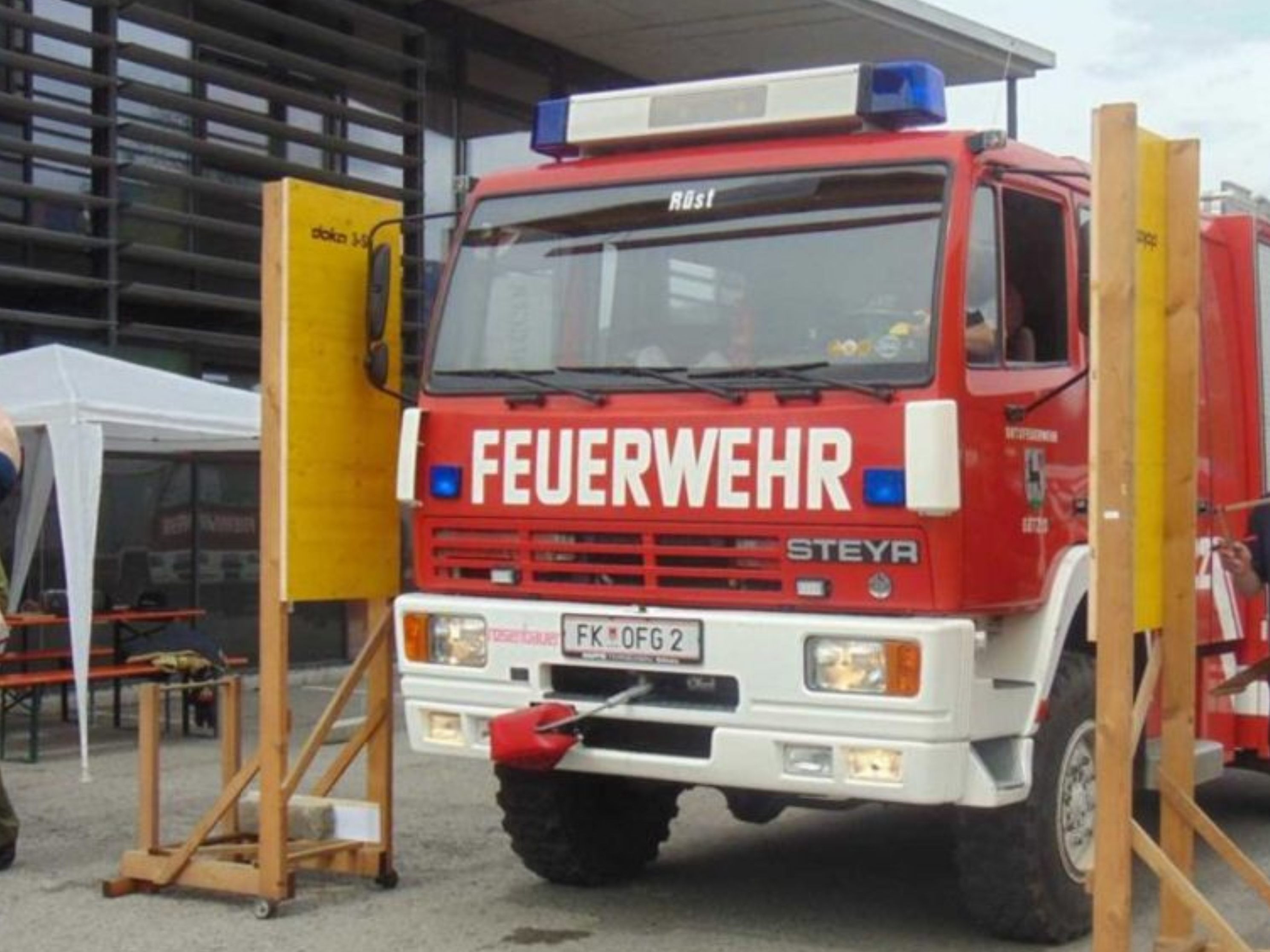 Am kommenden Wochenende findet in Altach wiederum das traditionelle Geschicklichkeitsfahren für Einsatzfahrzeuge statt.