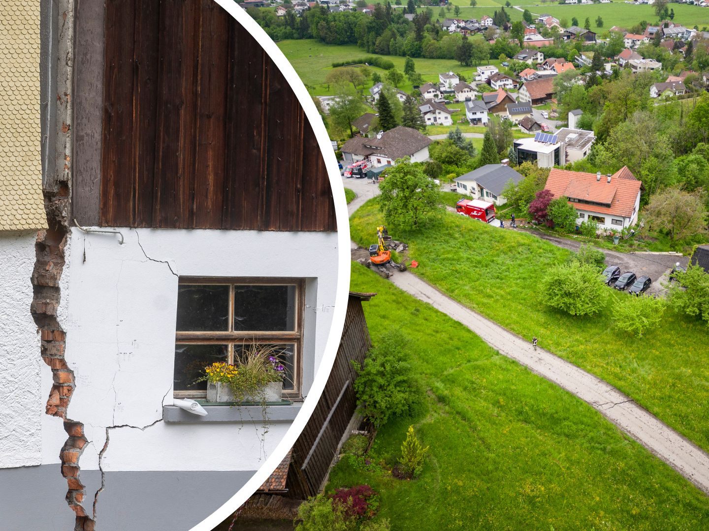 Wurden bereits - wie zwei andere Gebäude - am Freitag evakuiert