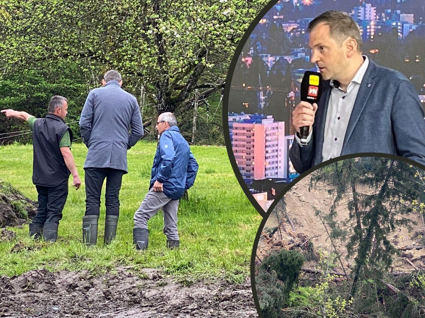 Bürgermeister Andreas Kresser bei "Vorarlberg LIVE" über die aktuelle in Hörbranz.