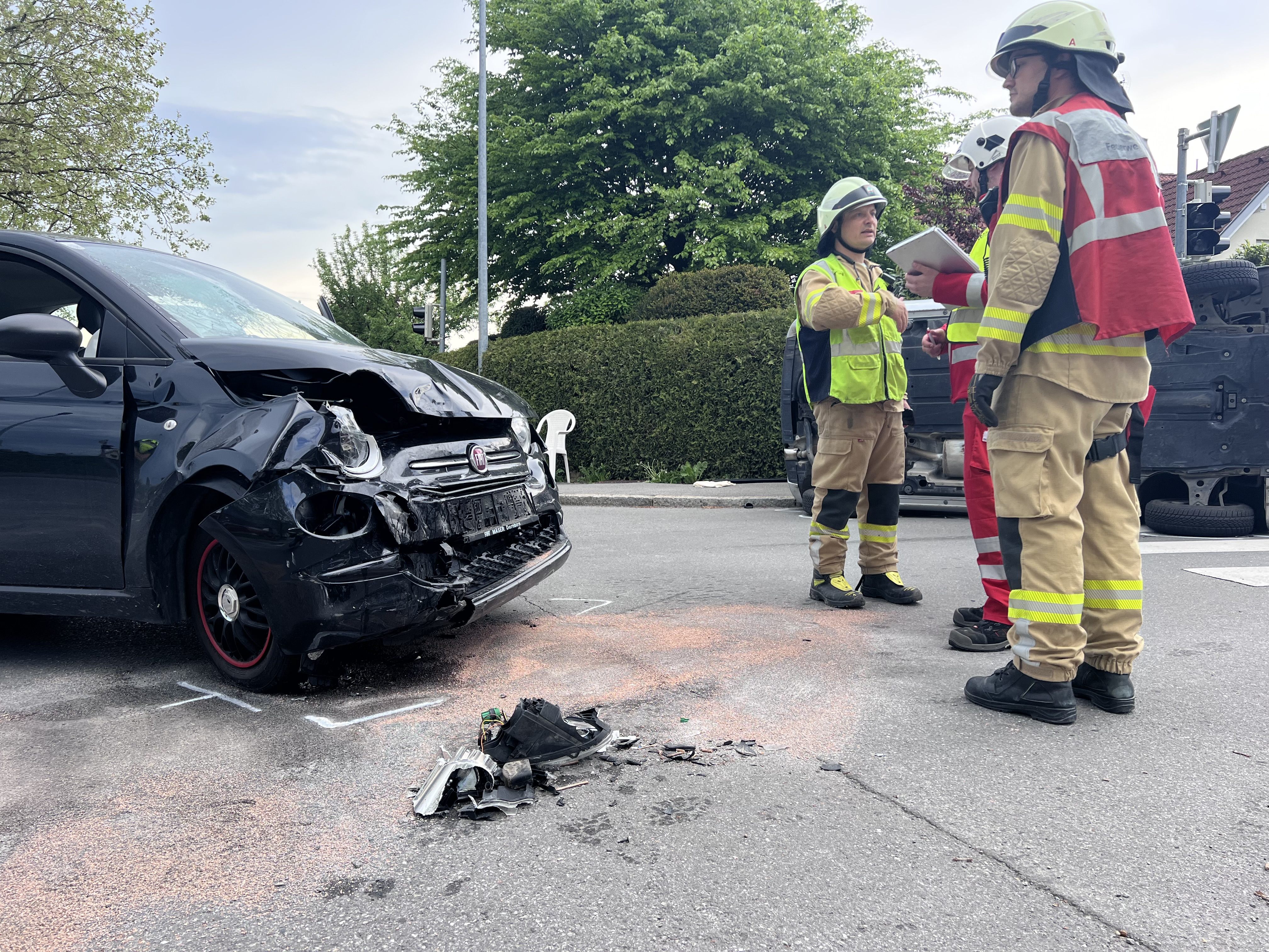 Unfall in Dornbirn. Unfall in Dornbirn.