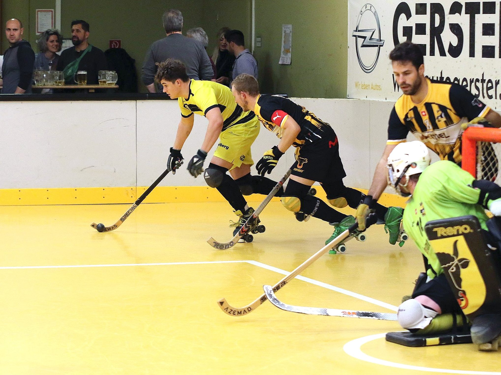 Die Begegnung mit Uri verspricht viel Brisanz und spannenden Rollhockey-Sport. Die Begegnung mit Uri verspricht viel Brisanz und spannenden Rollhockey-Sport.