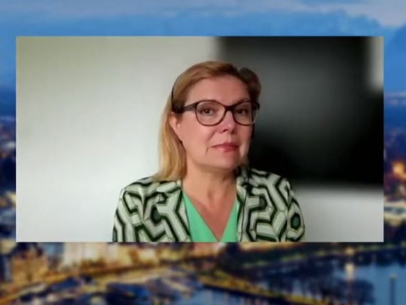 Kathrin Stainer-Hämmerle bei "Voralrberg LIVE". Kathrin Stainer-Hämmerle bei "Voralrberg LIVE".