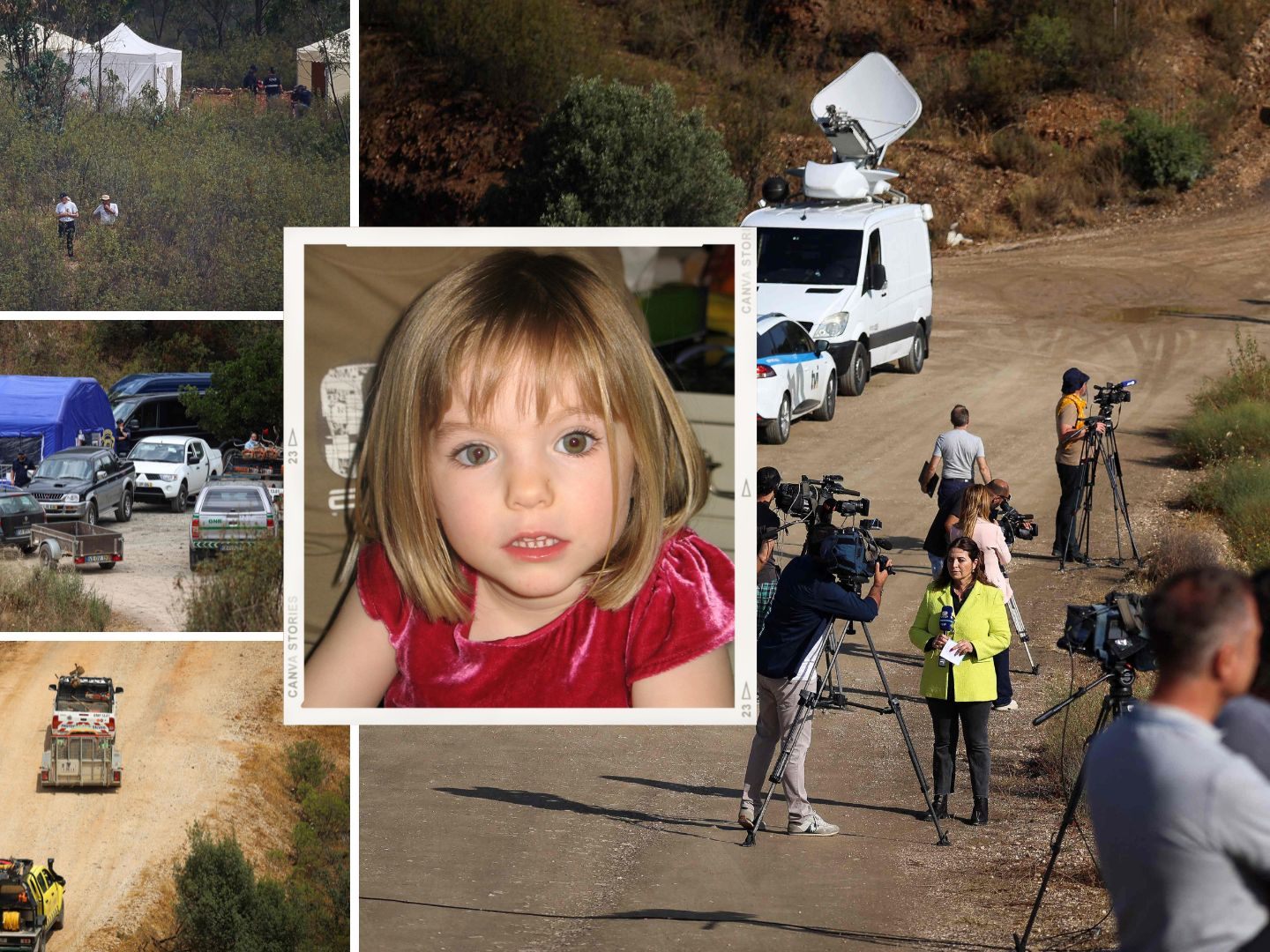Die Suche nach Maddie geht weiter. Die Suche nach Maddie geht weiter.