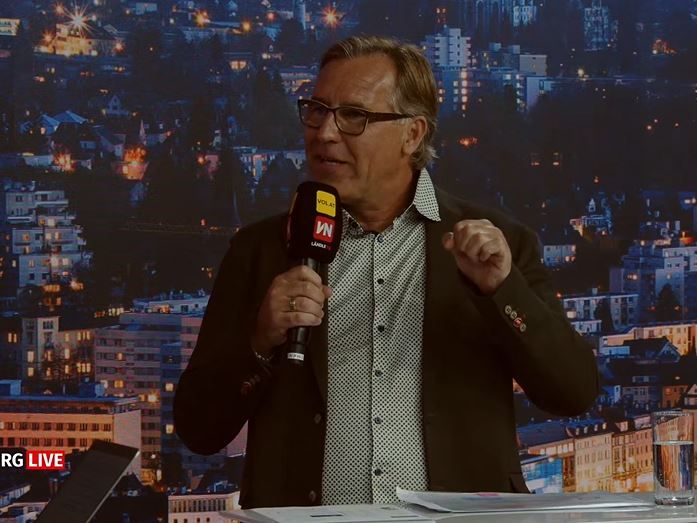 Herbert Neyer war am Donnerstag zu Gast in "Vorarlberg LIVE".