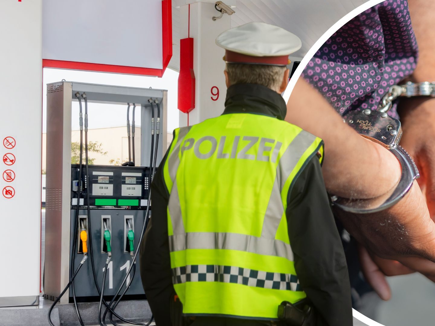 Raubüberfall auf Tankstelle in Feldkirch. Raubüberfall auf Tankstelle in Feldkirch.
