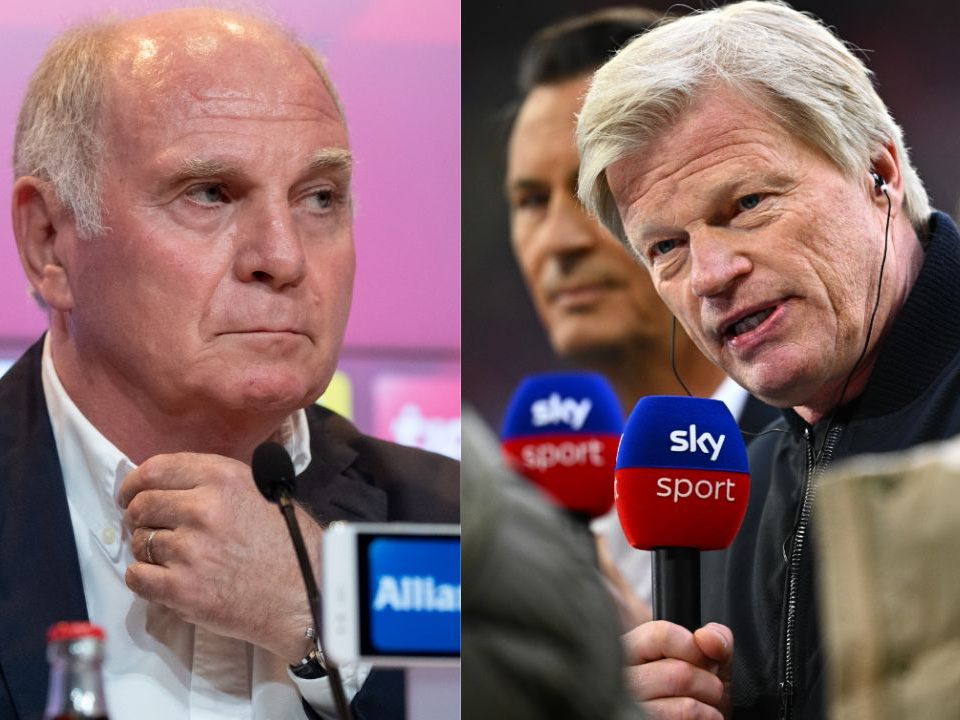 Uli Hoeness versus Oliver Kahn.
