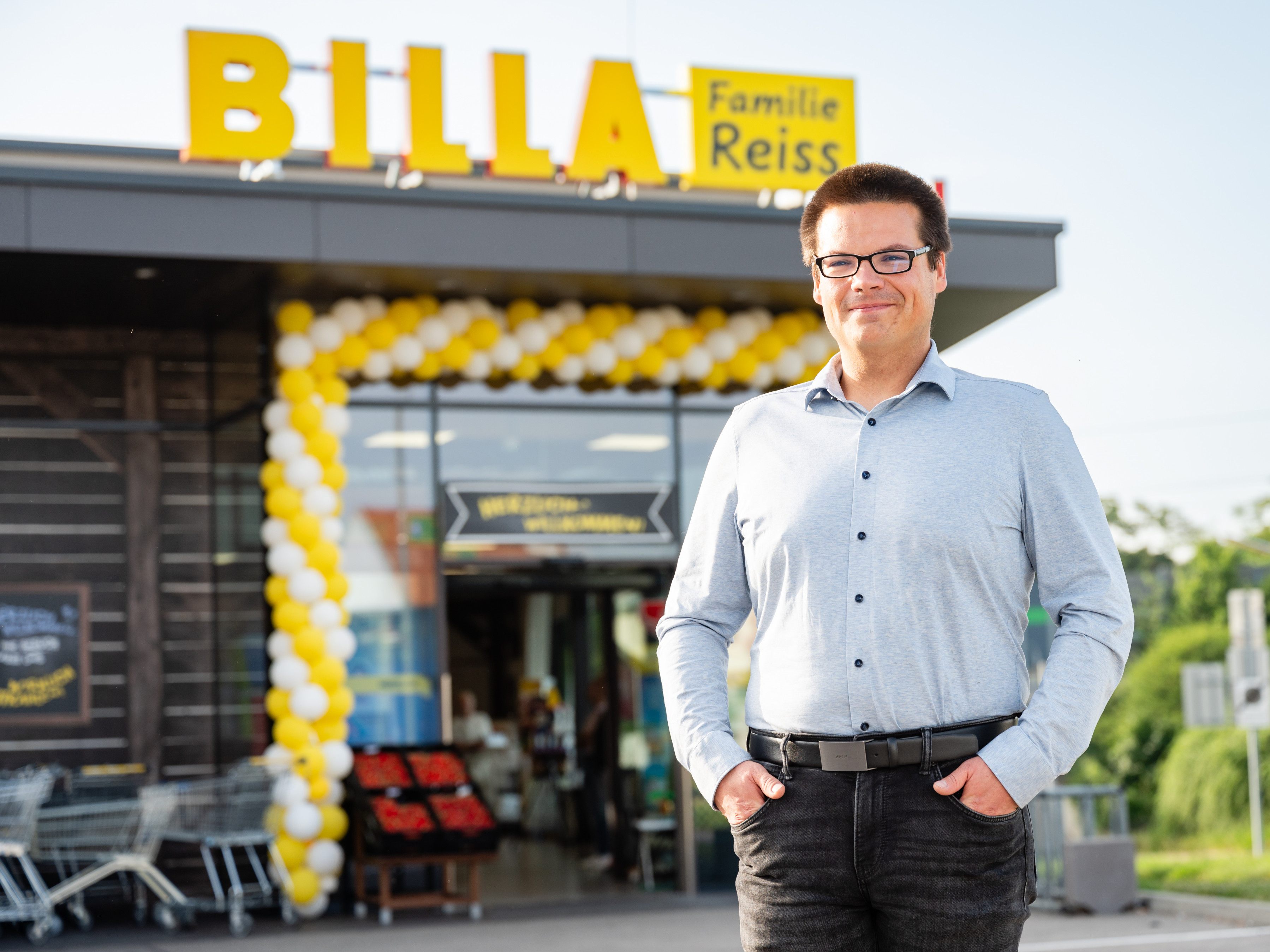Patrick Reiss wird BILLA Kaufmann. Patrick Reiss wird BILLA Kaufmann.