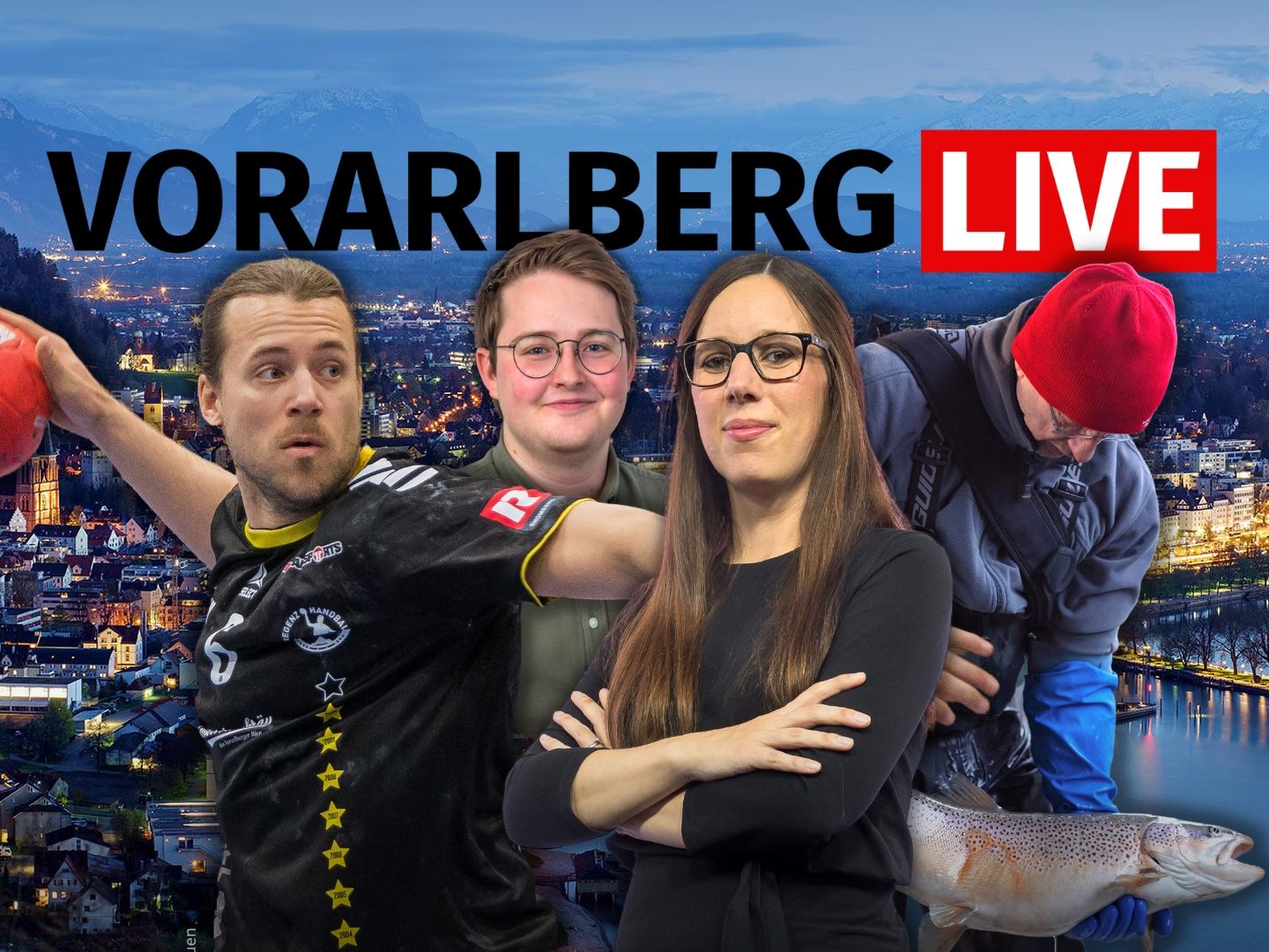 Am Freitag bei "Vorarlberg LIVE": Nikolaus Schotzko, Maximilian Werner und Lukas Frühstück. Am Freitag bei "Vorarlberg LIVE": Nikolaus Schotzko, Maximilian Werner und Lukas Frühstück.