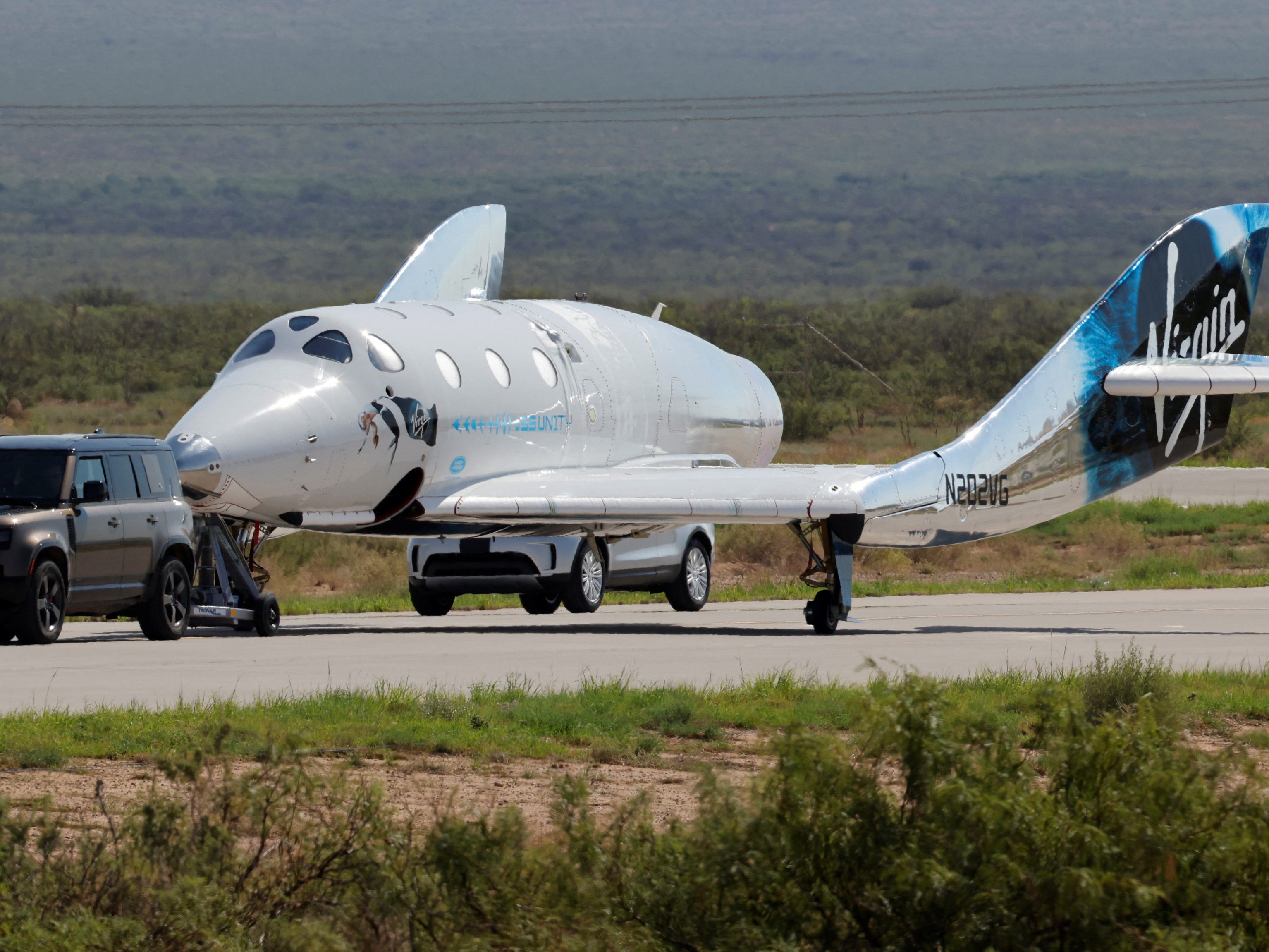 "Virgin Galactic" startet am Donnerstag ins All.