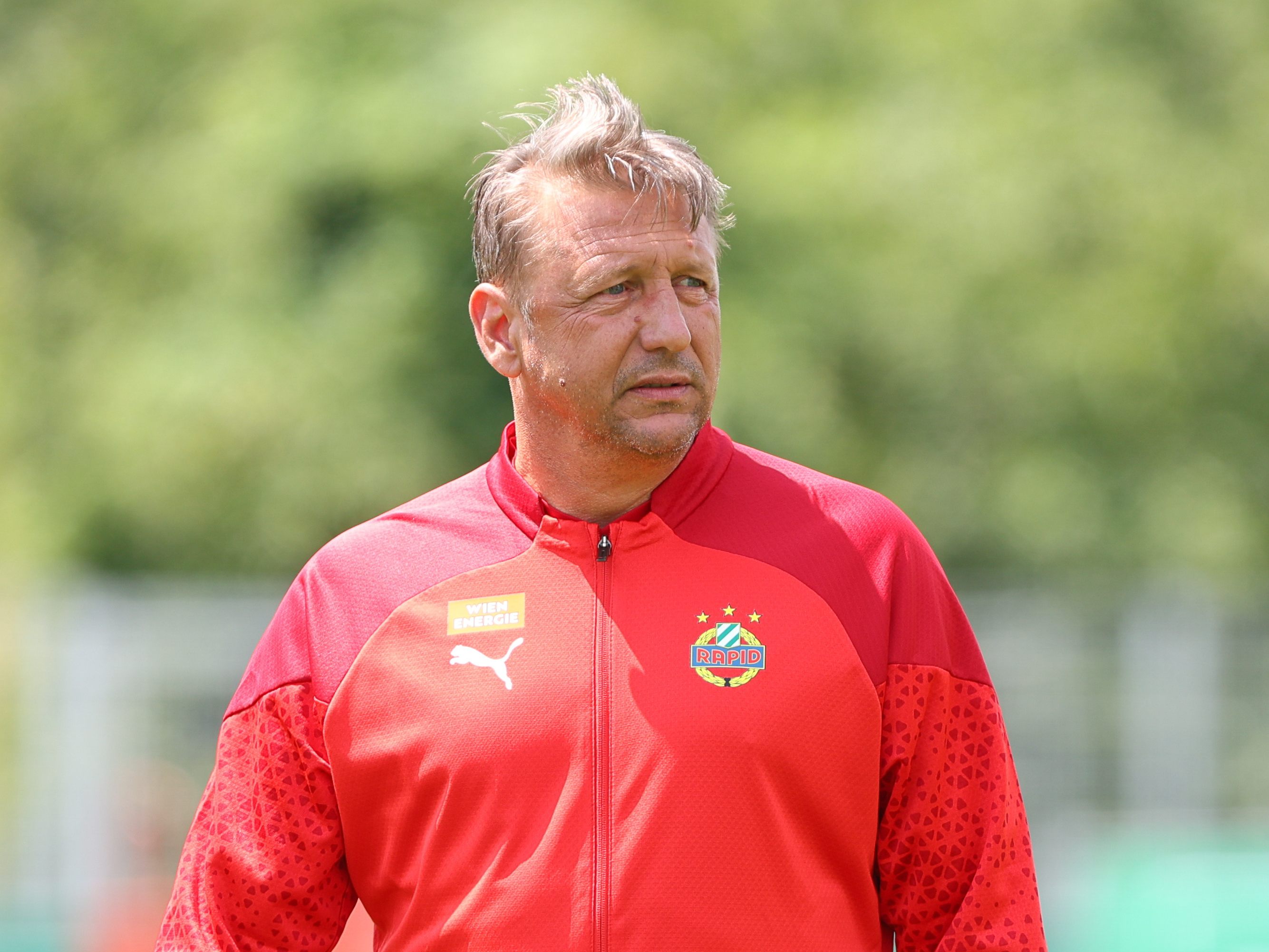 Rapid-Trainer Barisic erwartet sich viel von Matthias Seidl.