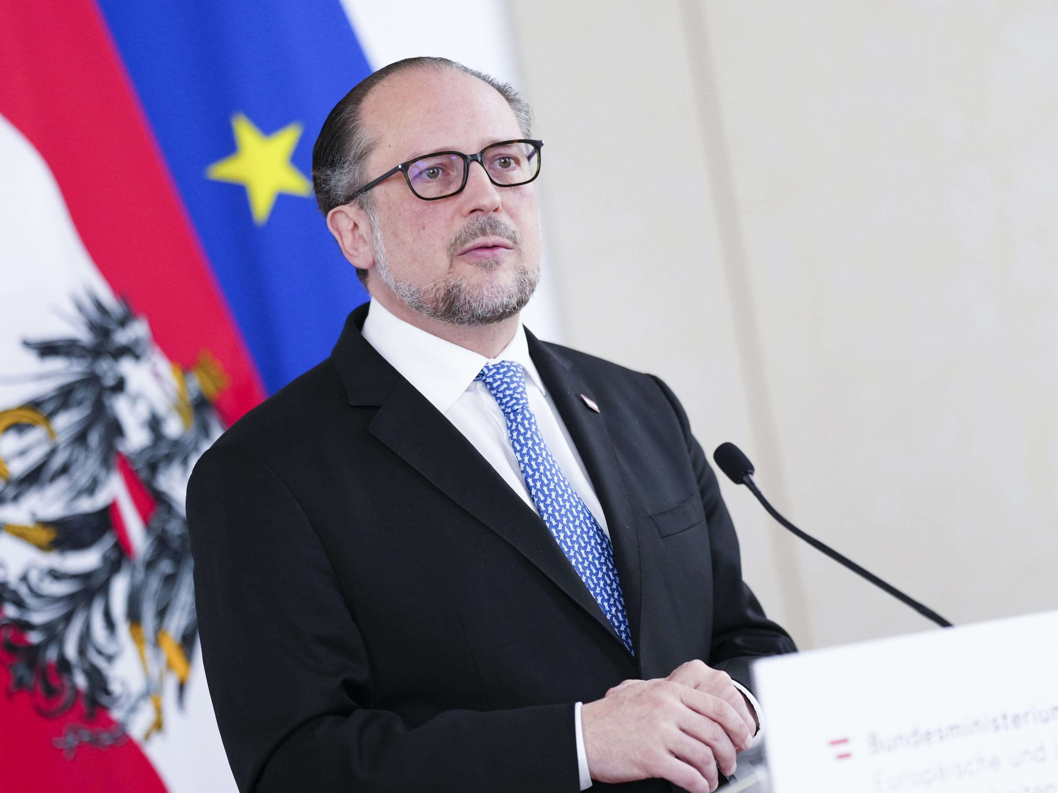 Außenminister Schallenberg sieht einen "massiven Backlash gegen Menschenrechte" Außenminister Schallenberg sieht einen "massiven Backlash gegen Menschenrechte"