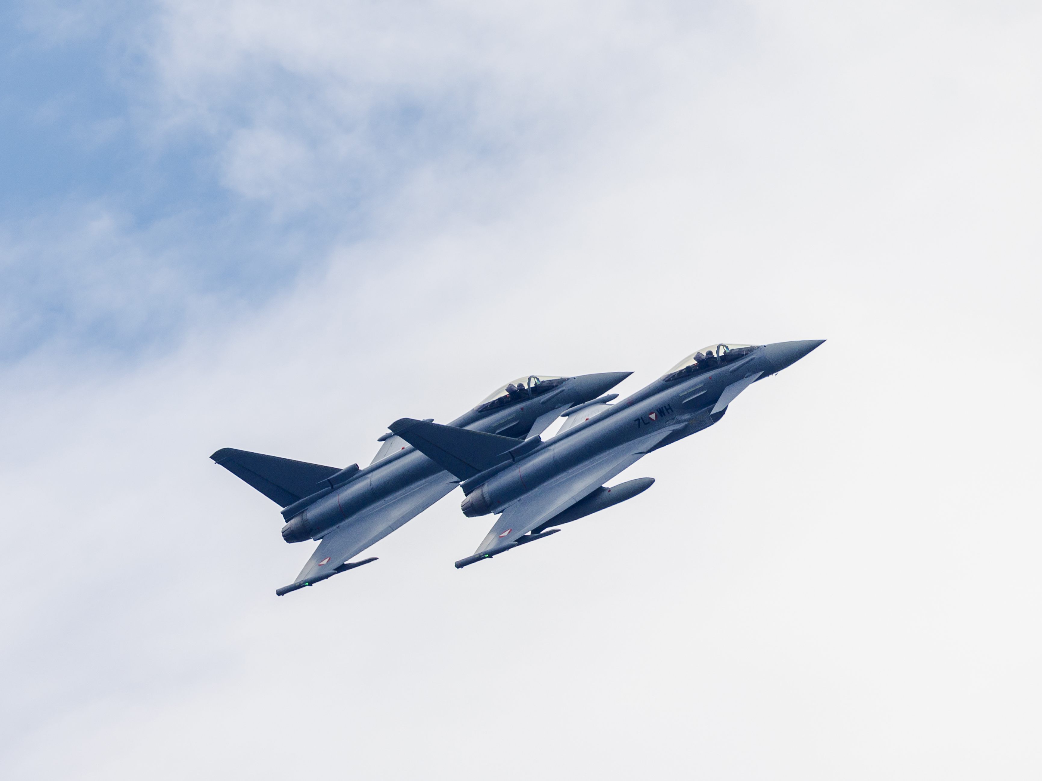 Das Bundesheer bildet Eurofighter-Piloten mit Trainingsflugzeugen aus. Das Bundesheer bildet Eurofighter-Piloten mit Trainingsflugzeugen aus.