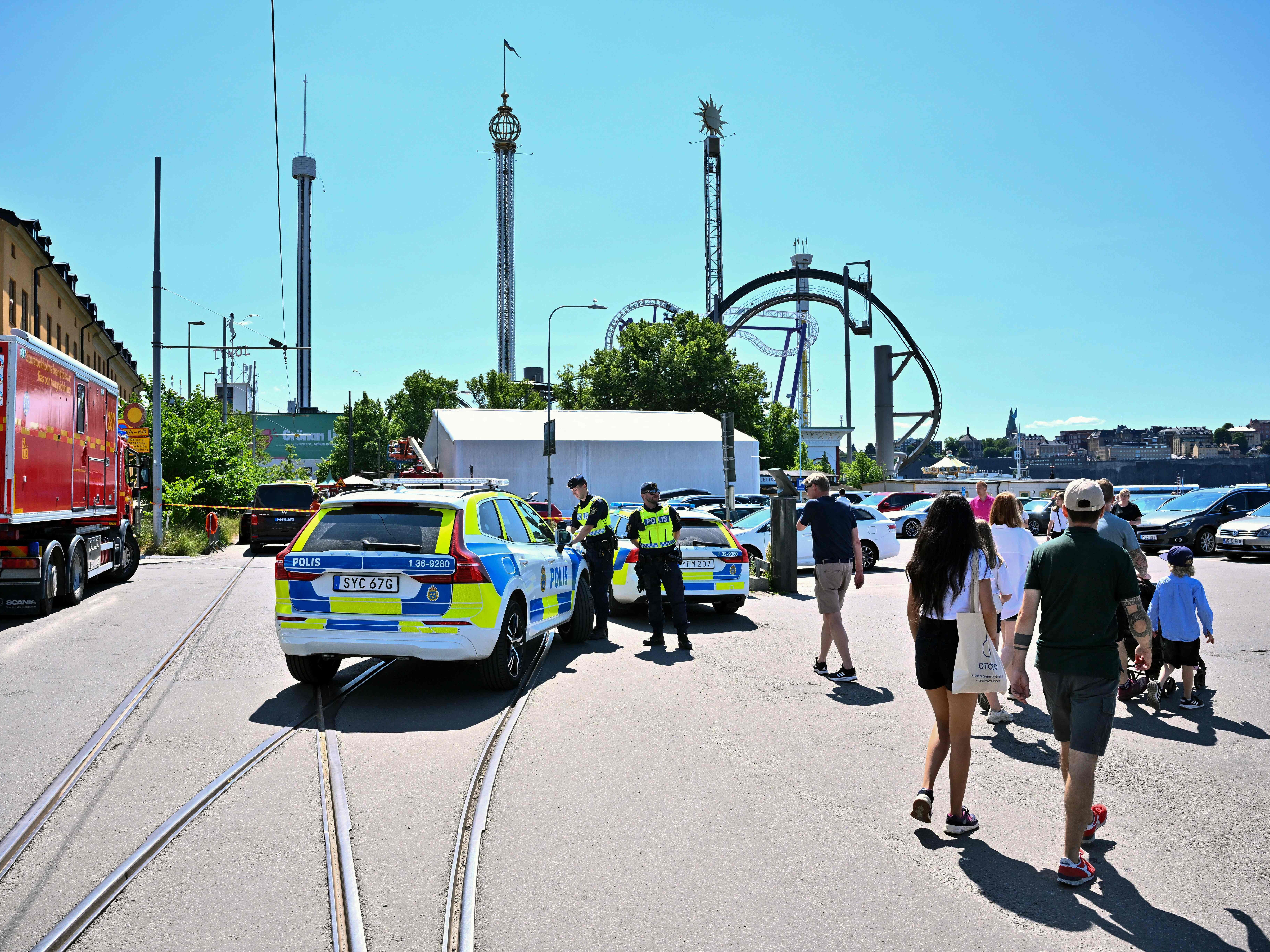 Tödlicher Achterbahn-Unfall in Stockholm Tödlicher Achterbahn-Unfall in Stockholm