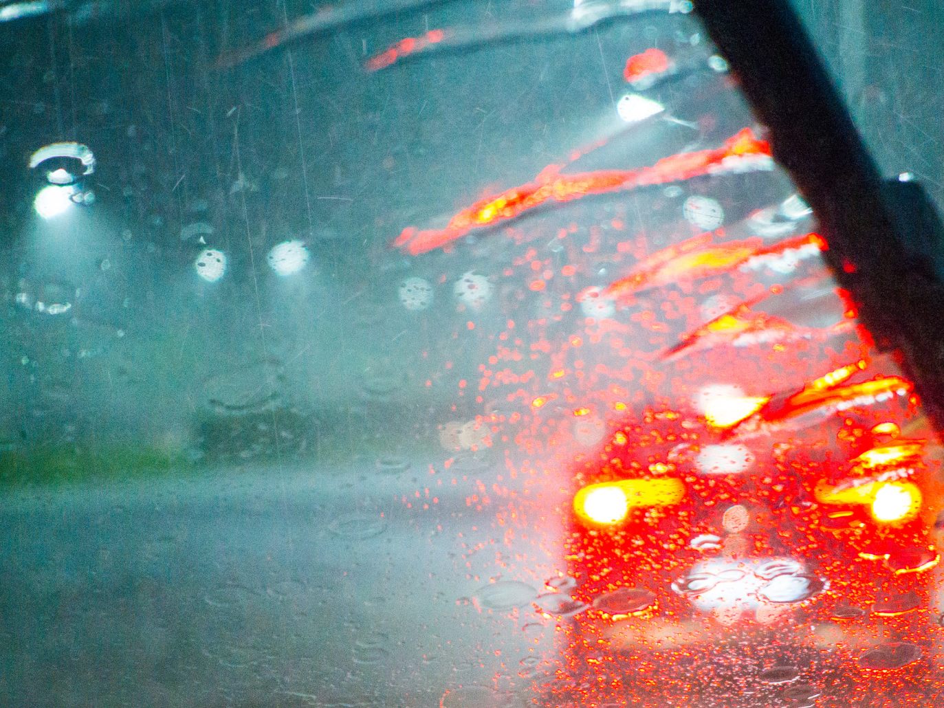 In Niederösterreich gab es erneut starken Regen. In Niederösterreich gab es erneut starken Regen.