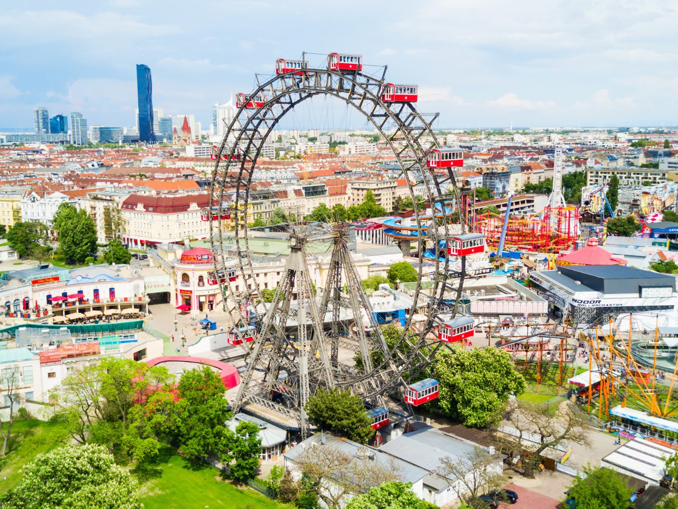 Im Wiener Prater kam es zu einem Stromausfall.