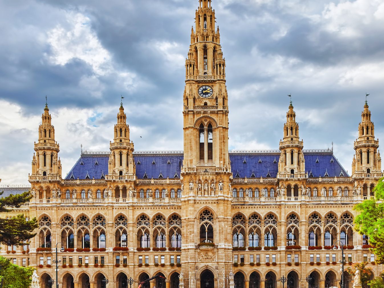 Start der Debatte zum Wiener Rechnungsabschluss im Rathaus.