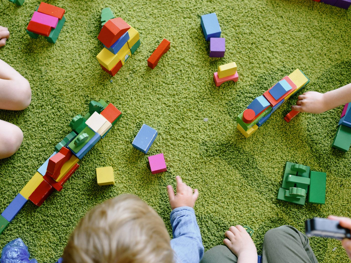 Der Anteil der unter Dreijährigen in Kindergärten ist leicht gestiegen. Der Anteil der unter Dreijährigen in Kindergärten ist leicht gestiegen.